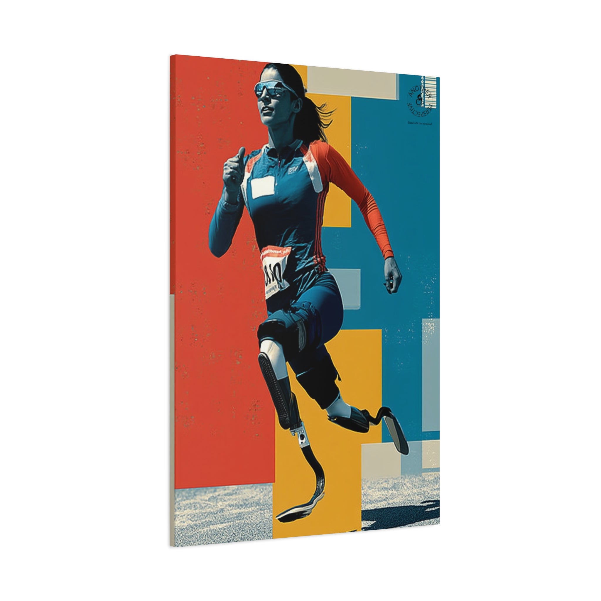 Empowering  Athlete Course Canvas Art, Inspirational Wall Decor, Motivational Home Decor, Unique Gift for Sports Enthusiasts, [...]