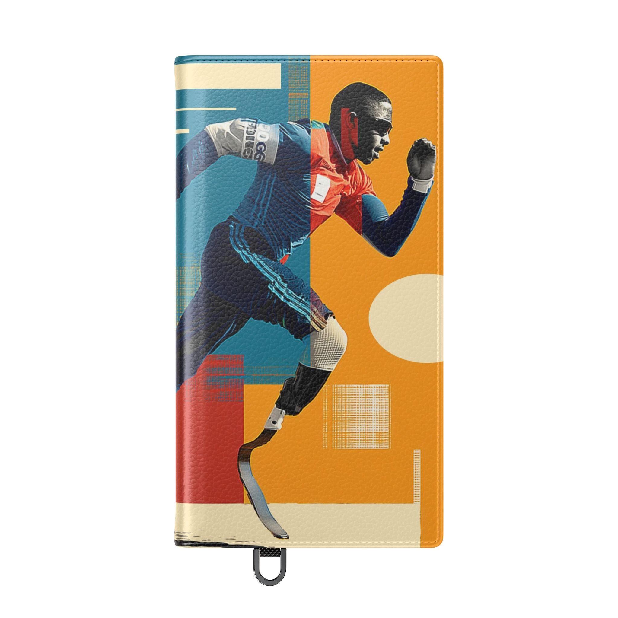 Sporty Flip Case for Athletes Course , Phone Wallet Cover, Stylish Mobile Case, Perfect Gift for Sports Fans, Functional Design