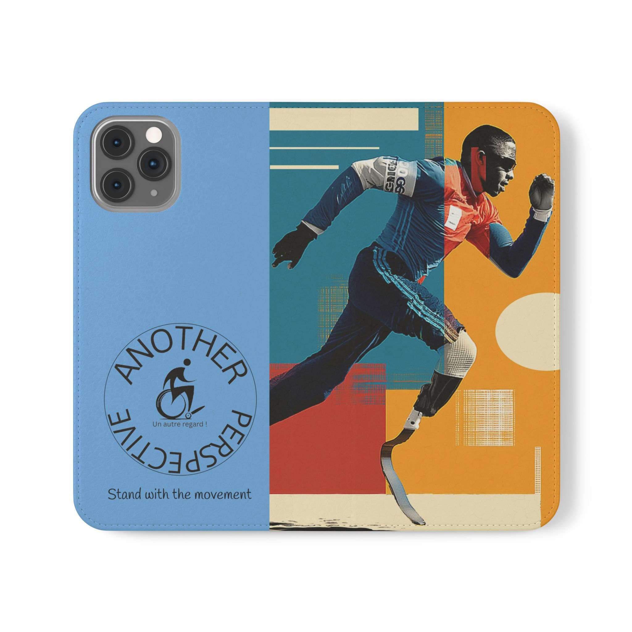 Sporty Flip Case for Athletes Course , Phone Wallet Cover, Stylish Mobile Case, Perfect Gift for Sports Fans, Functional Design