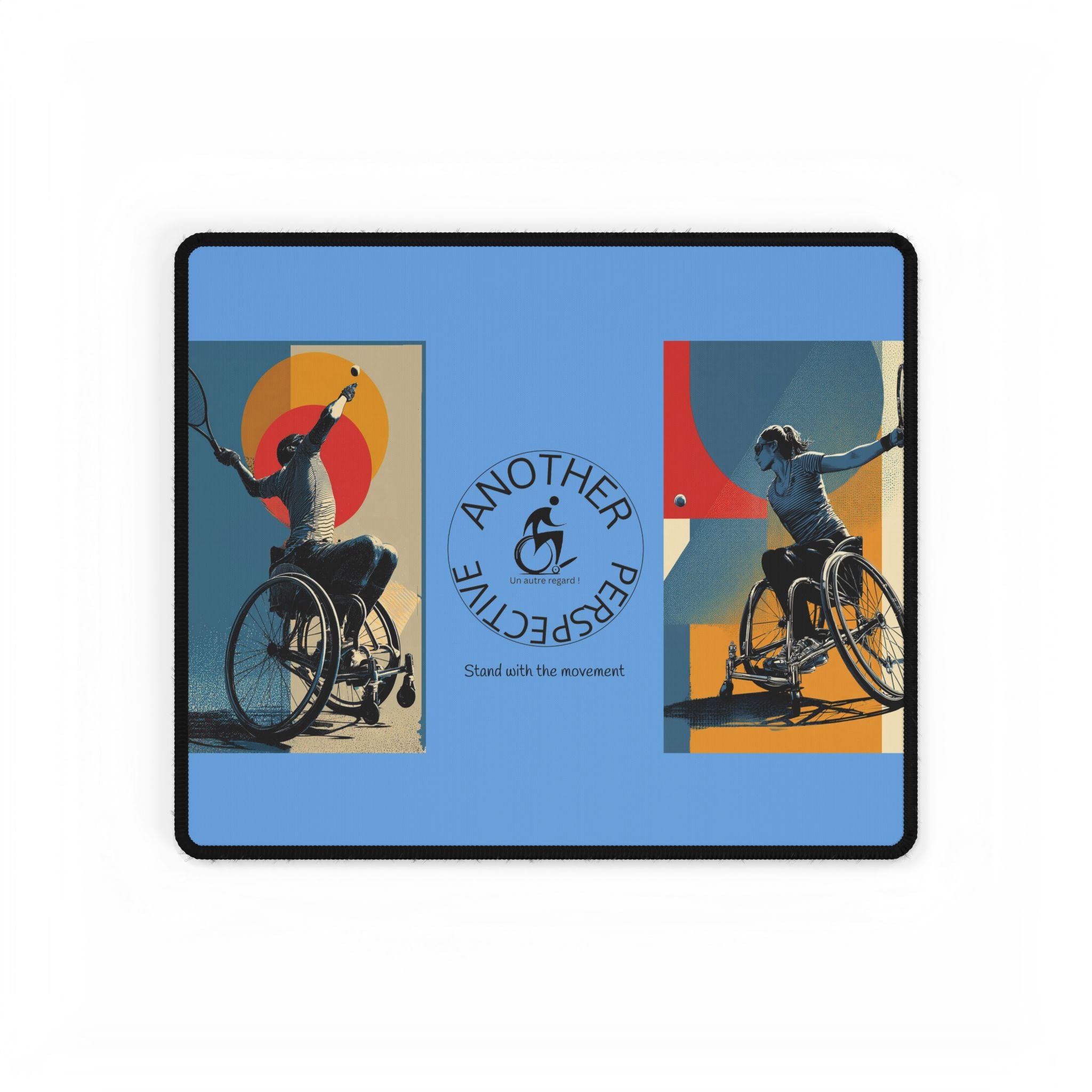 Adaptive Tennis Sports Desk Mat - Another Perspective | Motivational Workspace Décor, Office Gift, Inspirational Desk Pad, Home Office Decor, [...]