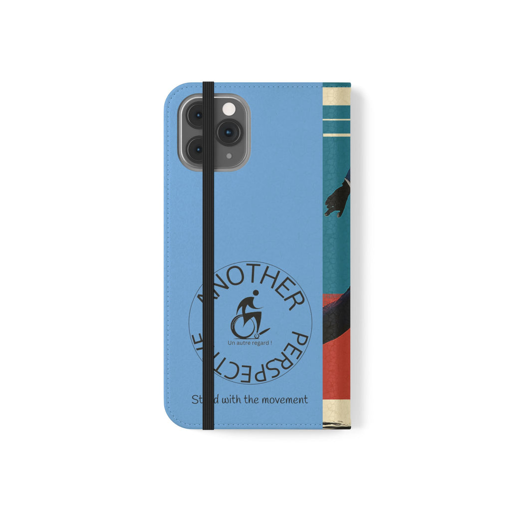 Sporty Flip Case for Athletes Course , Phone Wallet Cover, Stylish Mobile Case, Perfect Gift for Sports Fans, Functional Design