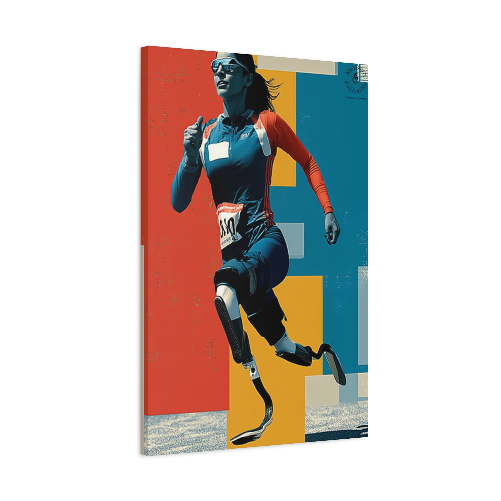 Empowering  Athlete Course Canvas Art, Inspirational Wall Decor, Motivational Home Decor, Unique Gift for Sports Enthusiasts, [...]