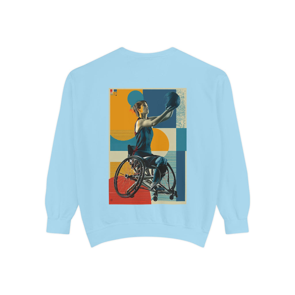 Inspirational Unisex Sweatshirt - Motivational Sports Tennis Design | Perfect for Coaches, Athletes, Gifts, Casual Wear, and Events
