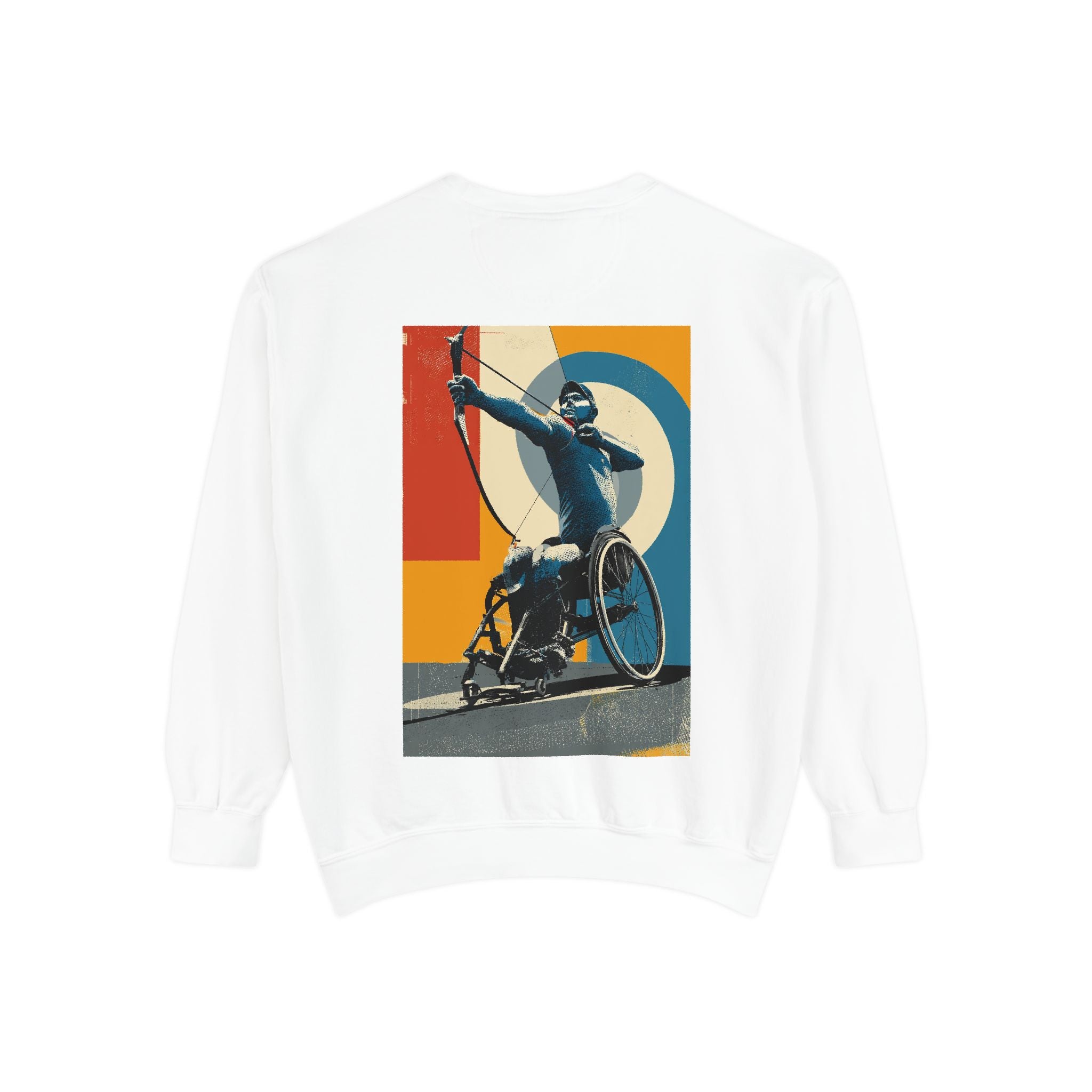 Inspirational Unisex Sweatshirt - Motivational Sports Archery Design | Perfect for Coaches, Athletes, Gifts, Casual Wear, and Events