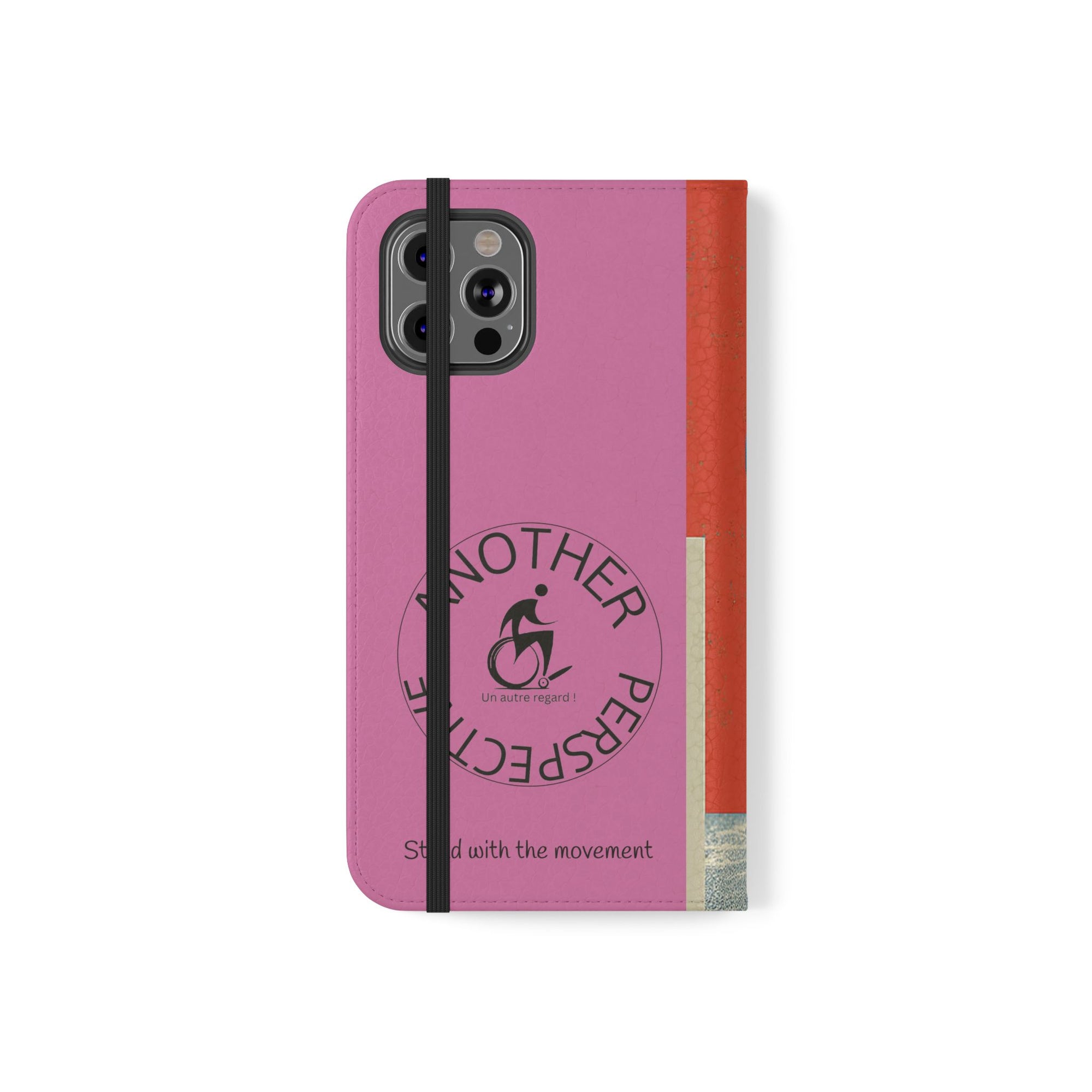 Empowering Flip Cases for Smartphones Course| Stand with the Movement, Stylish Phone Cover, Unique Gift, Inclusive Design, Support Accessibility
