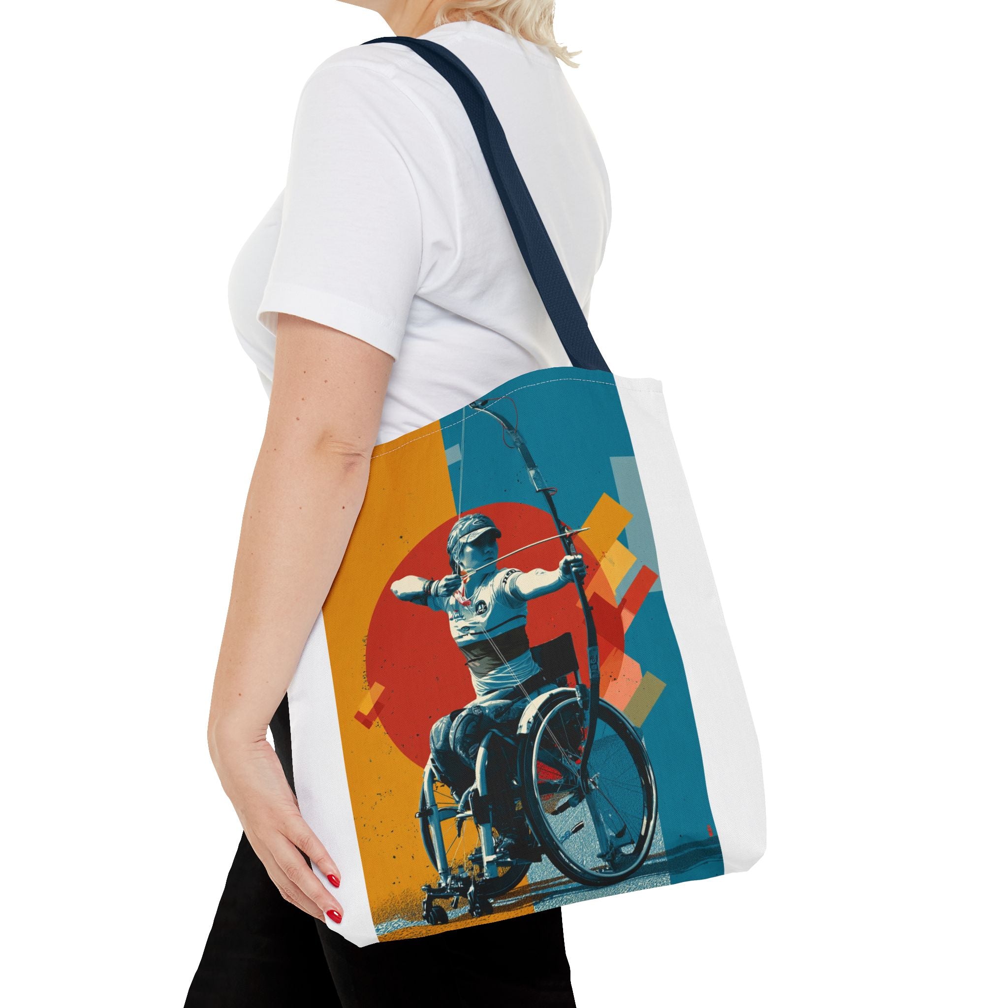 Inspirational Archery Sports Tote Bag | Motivational Gym Bag, Everyday Use, Eco-Friendly Gift, Unique Sporty Design