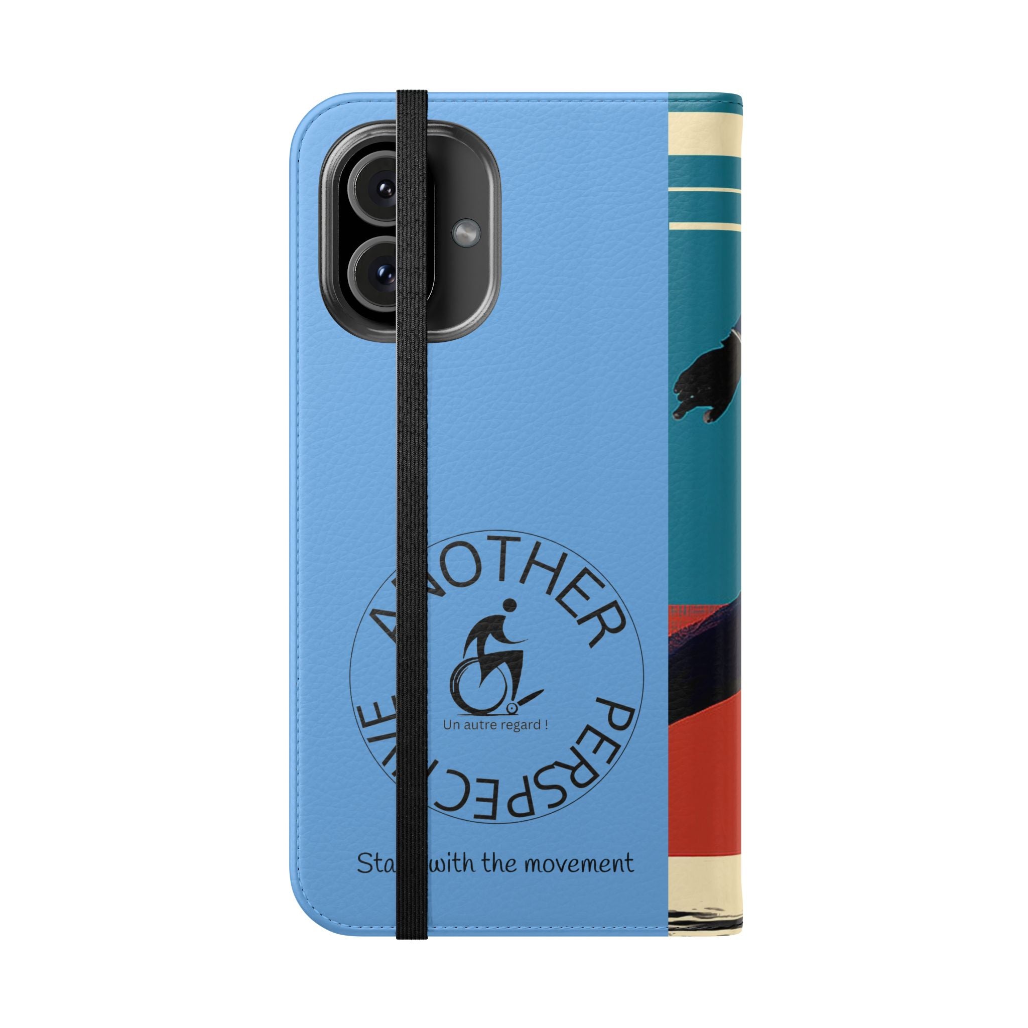 Sporty Flip Case for Athletes Course , Phone Wallet Cover, Stylish Mobile Case, Perfect Gift for Sports Fans, Functional Design