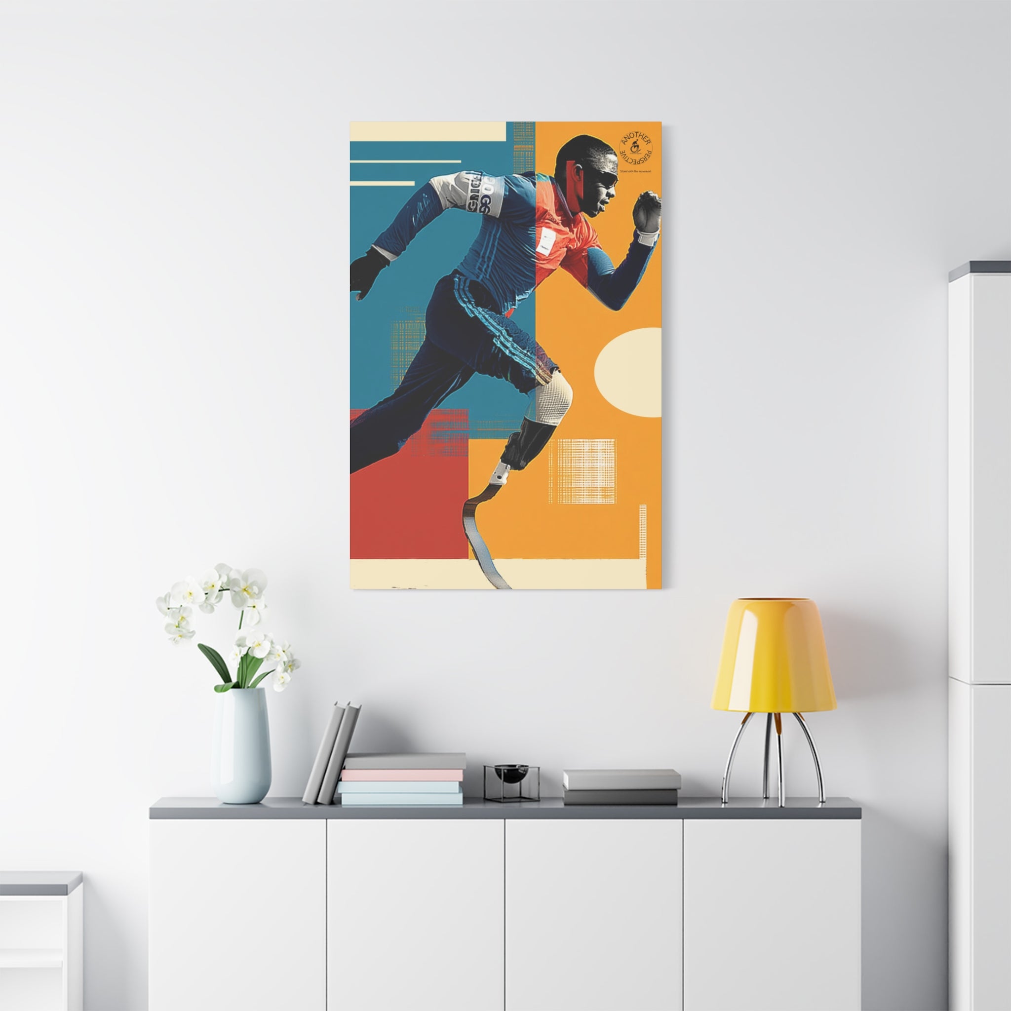 Empowering Athlete Course Canvas Art, Inspirational Wall Decor, Motivational Home Decor, Unique Gift for Sports Enthusiasts, [...]