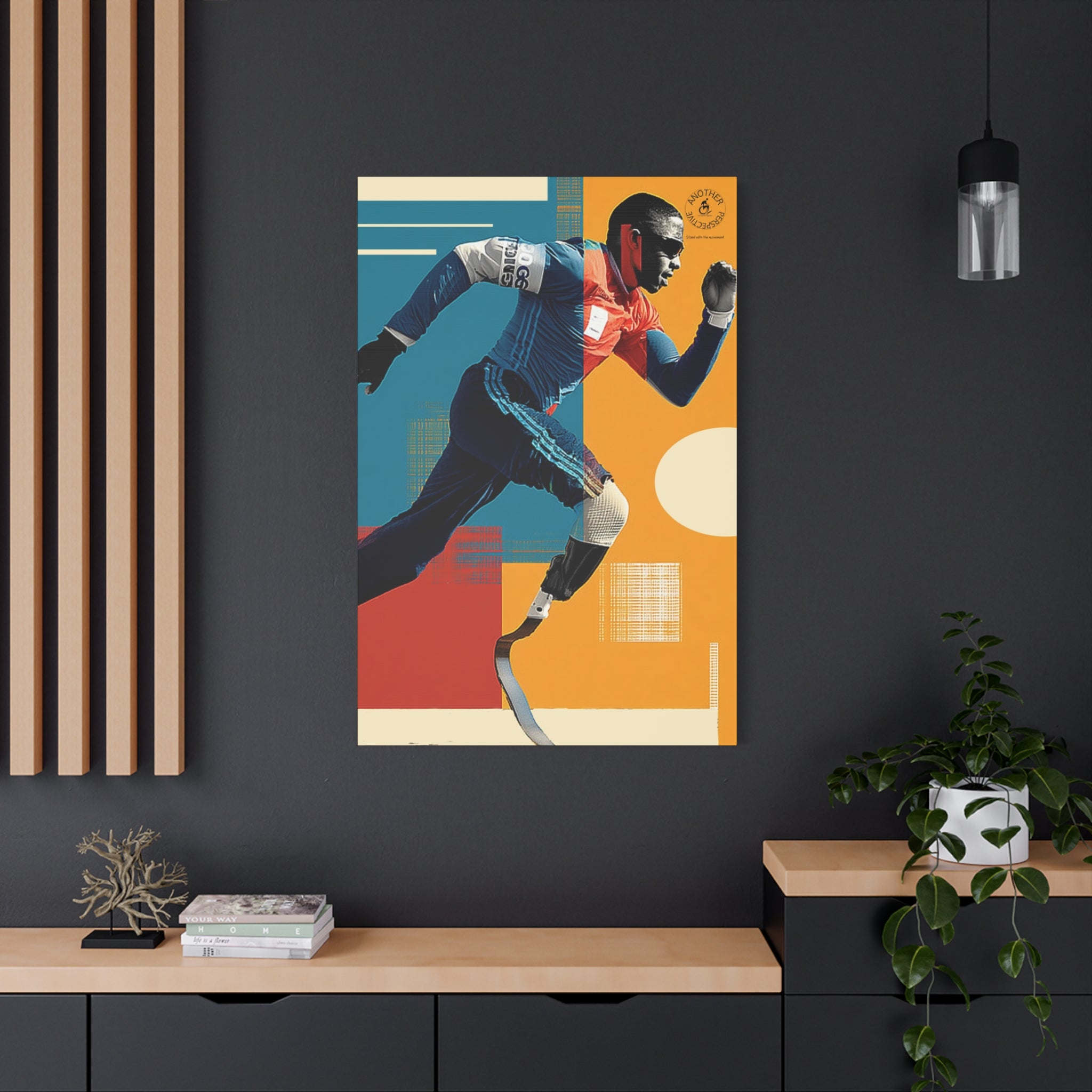Empowering Athlete Course Canvas Art, Inspirational Wall Decor, Motivational Home Decor, Unique Gift for Sports Enthusiasts, [...]
