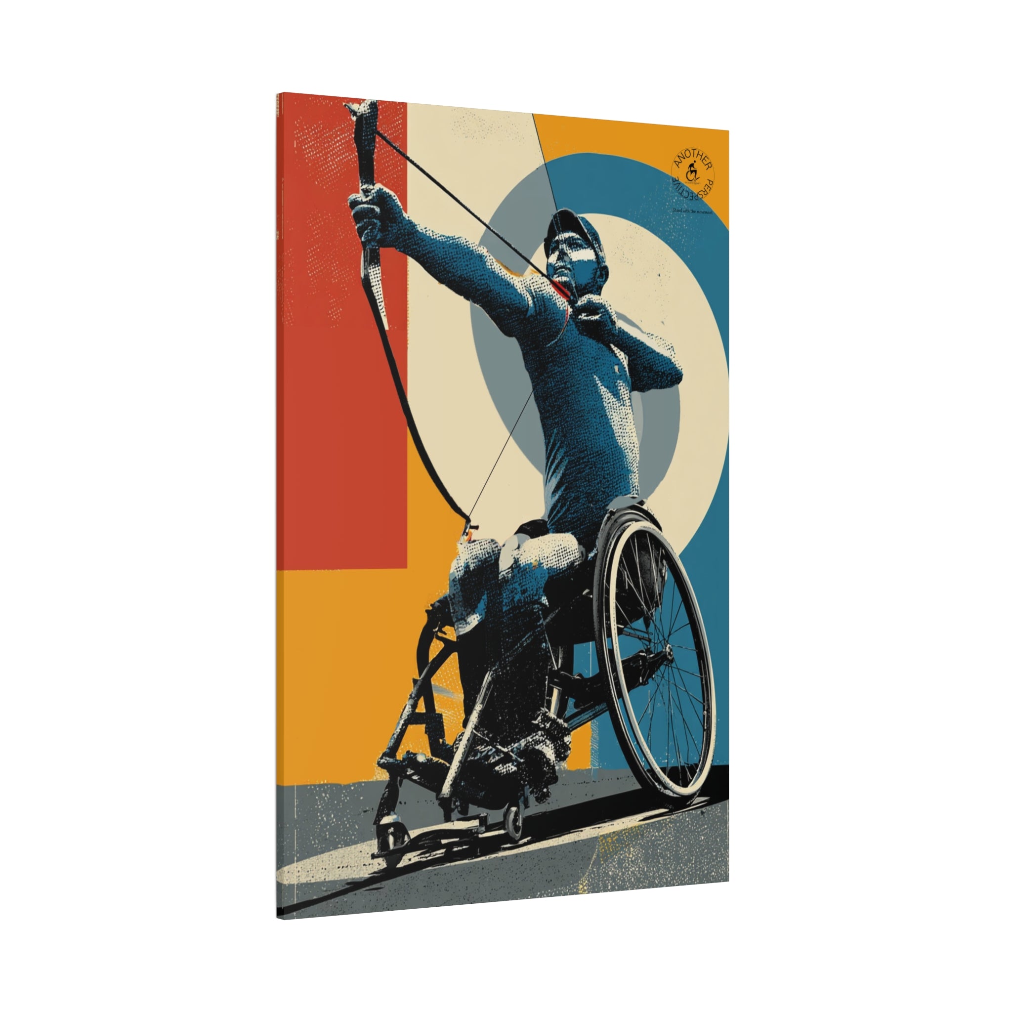 Empowering Wheelchair Archery Canvas Art, Inspirational Wall Decor, Motivational Home Decor, Unique Gift for Sports Enthusiasts, [...]