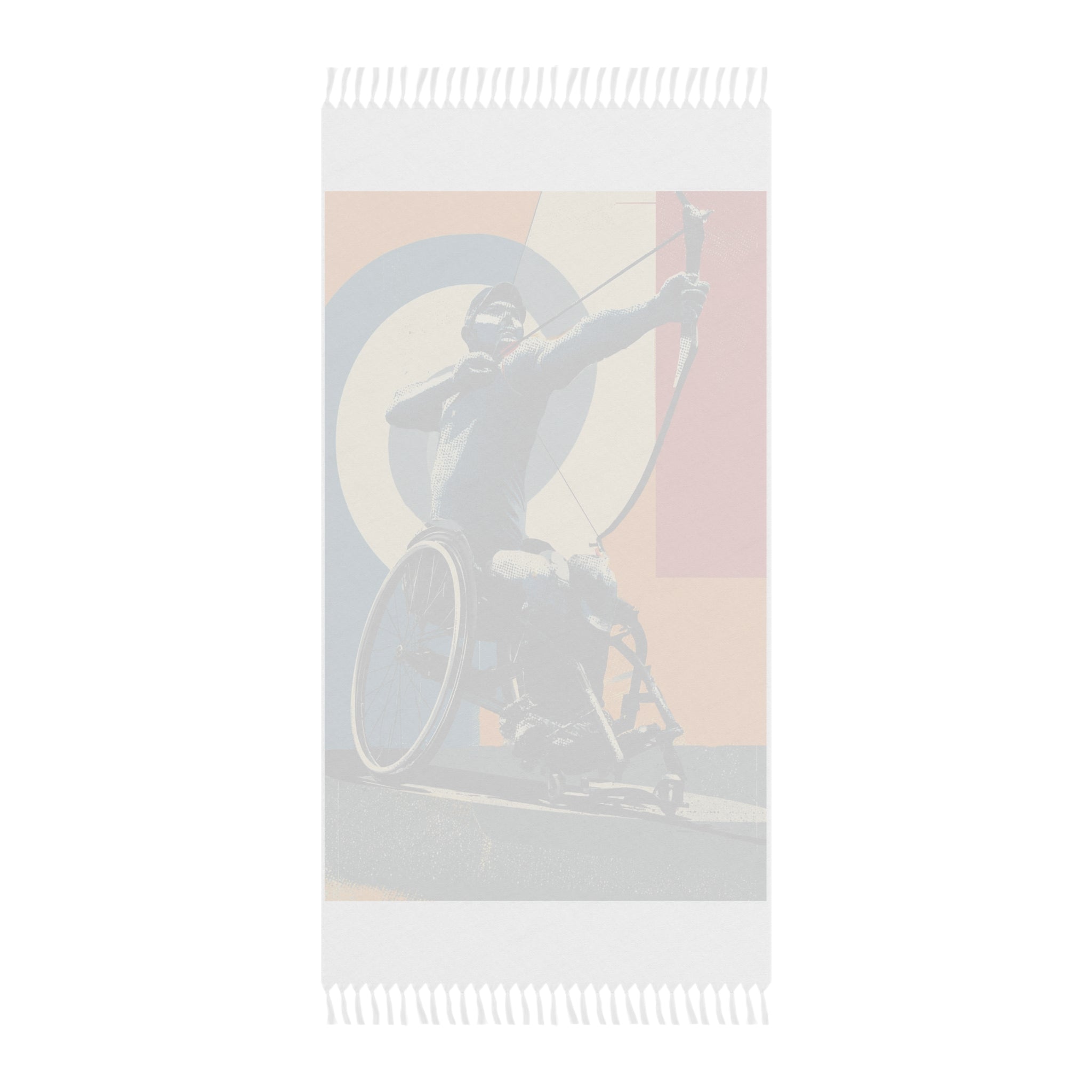 Boho Beach Towel - Vibrant Archery Design for Beach Days, Summer Fun, Gym Workout, Poolside Lounging, Outdoor Adventures