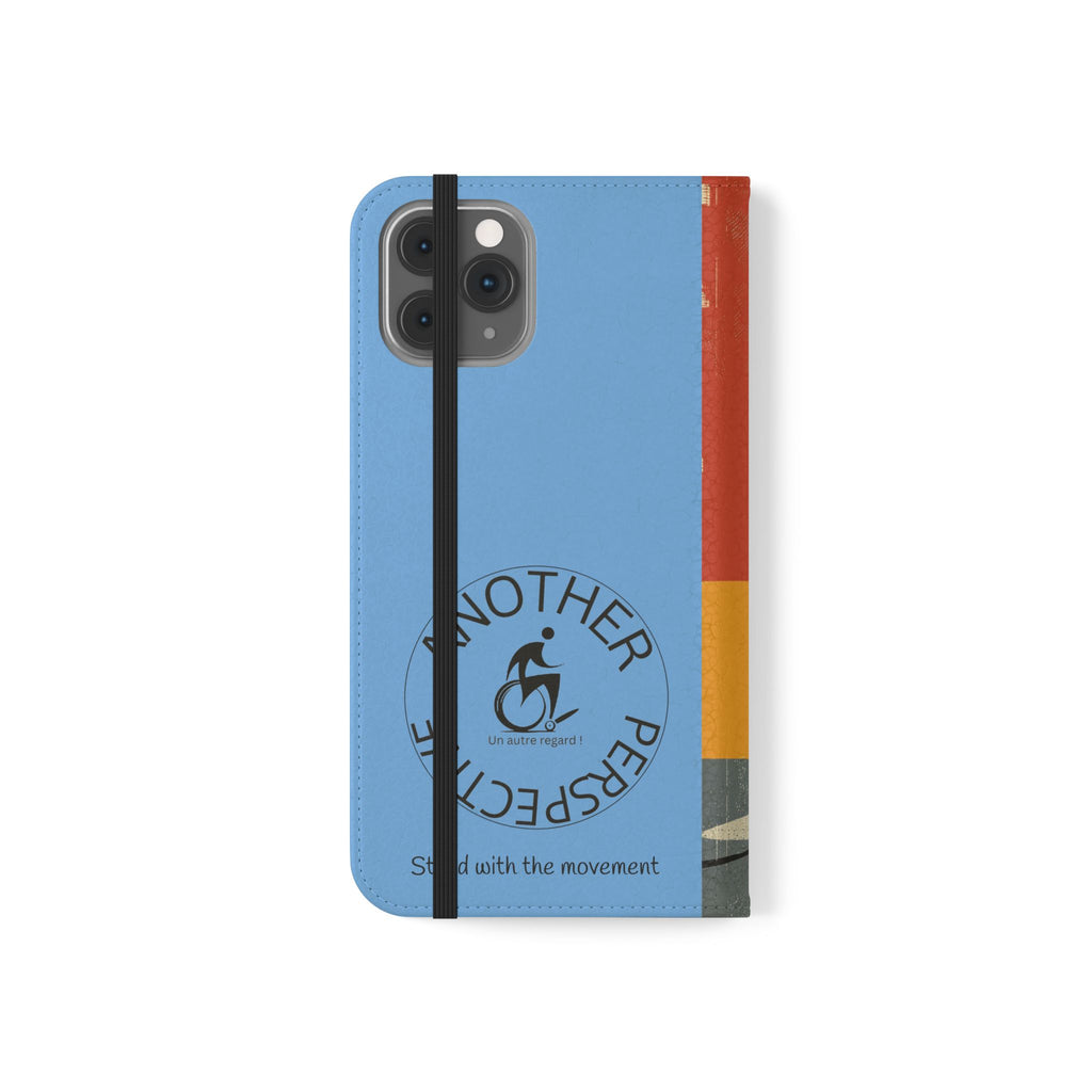 Sporty Flip Case for Athletes Archery, Phone Wallet Cover, Stylish Mobile Case, Perfect Gift for Sports Fans, Functional Design