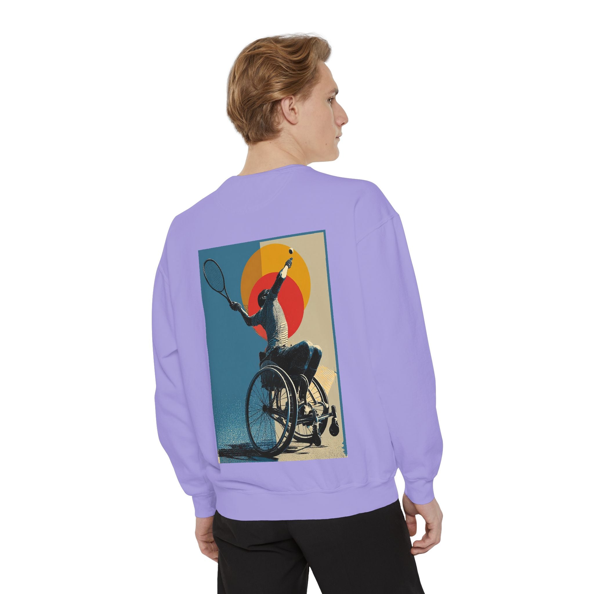 Inspirational Unisex Sweatshirt - Motivational Sports Tennis Design | Perfect for Coaches, Athletes, Gifts, Casual Wear, and Events