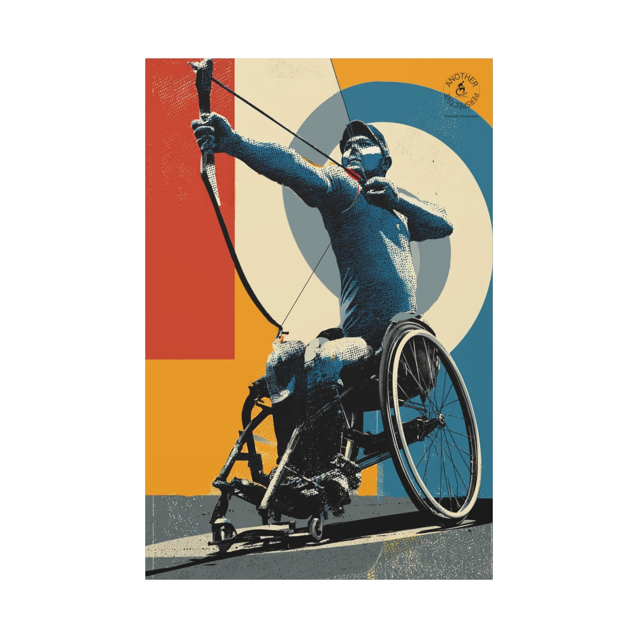 Empowering Wheelchair Archery Canvas Art, Inspirational Wall Decor, Motivational Home Decor, Unique Gift for Sports Enthusiasts, [...]