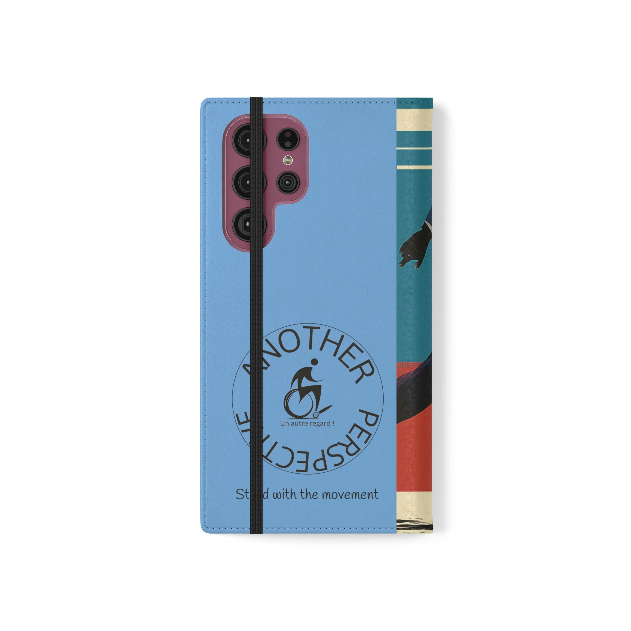 Sporty Flip Case for Athletes Course , Phone Wallet Cover, Stylish Mobile Case, Perfect Gift for Sports Fans, Functional Design