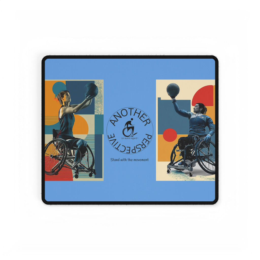Adaptive Basket Sports Desk Mat - Another Perspective | Motivational Workspace Décor, Office Gift, Inspirational Desk Pad, Home Office Decor, [...]