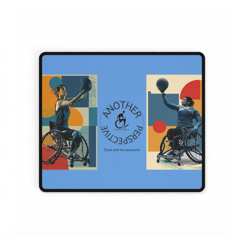 Adaptive Basket Sports Desk Mat - Another Perspective | Motivational Workspace Décor, Office Gift, Inspirational Desk Pad, Home Office Decor, [...]