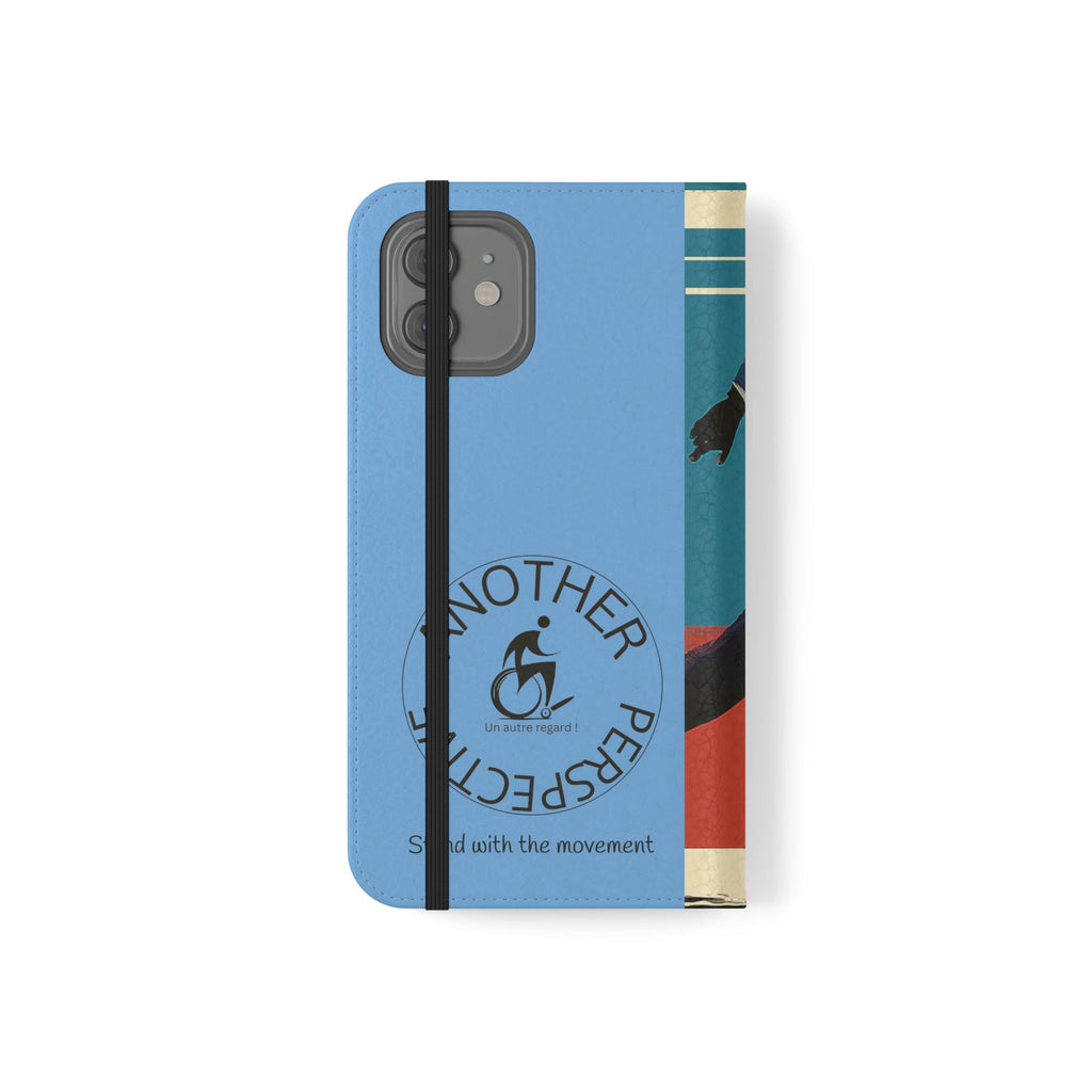 Sporty Flip Case for Athletes Course , Phone Wallet Cover, Stylish Mobile Case, Perfect Gift for Sports Fans, Functional Design