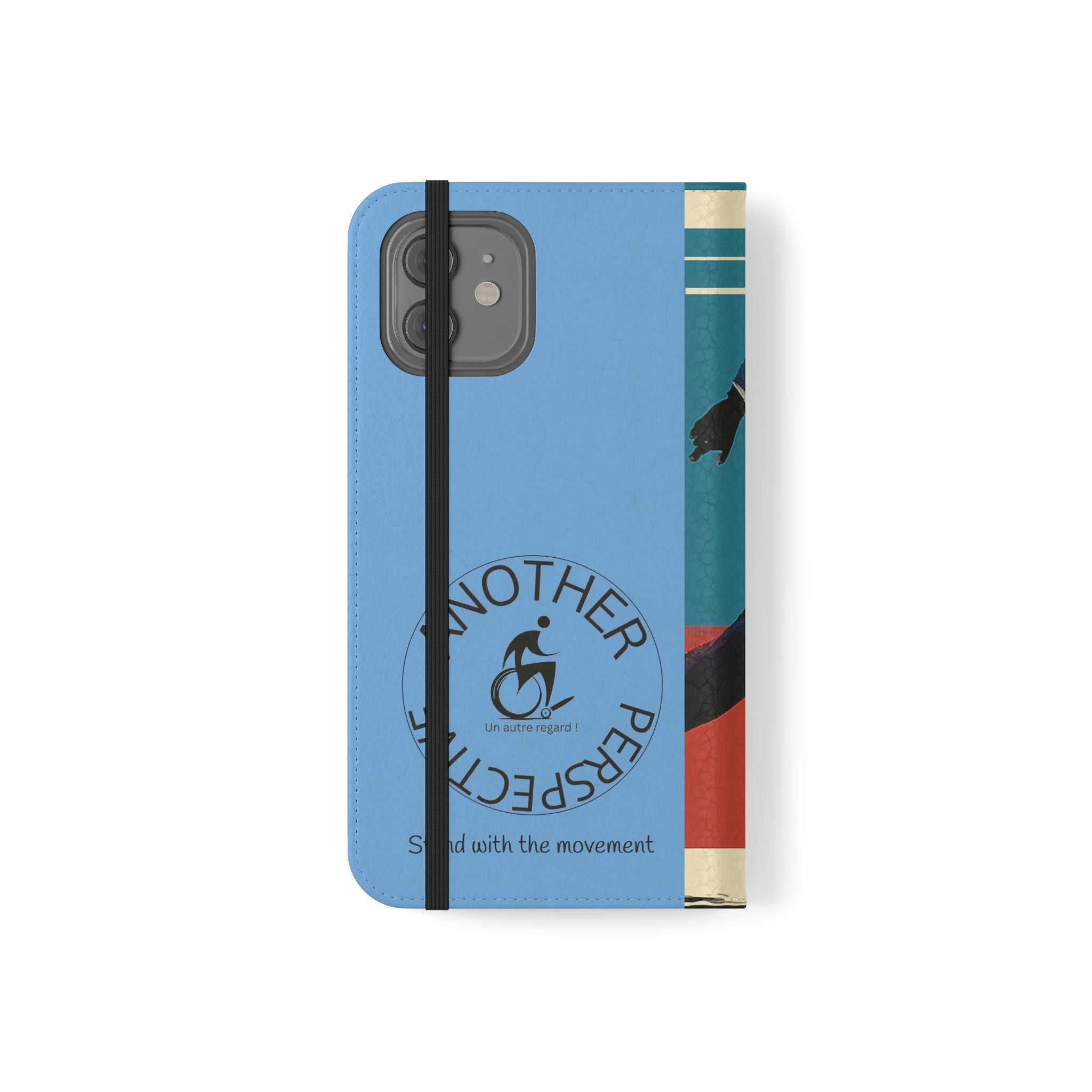 Sporty Flip Case for Athletes Course , Phone Wallet Cover, Stylish Mobile Case, Perfect Gift for Sports Fans, Functional Design