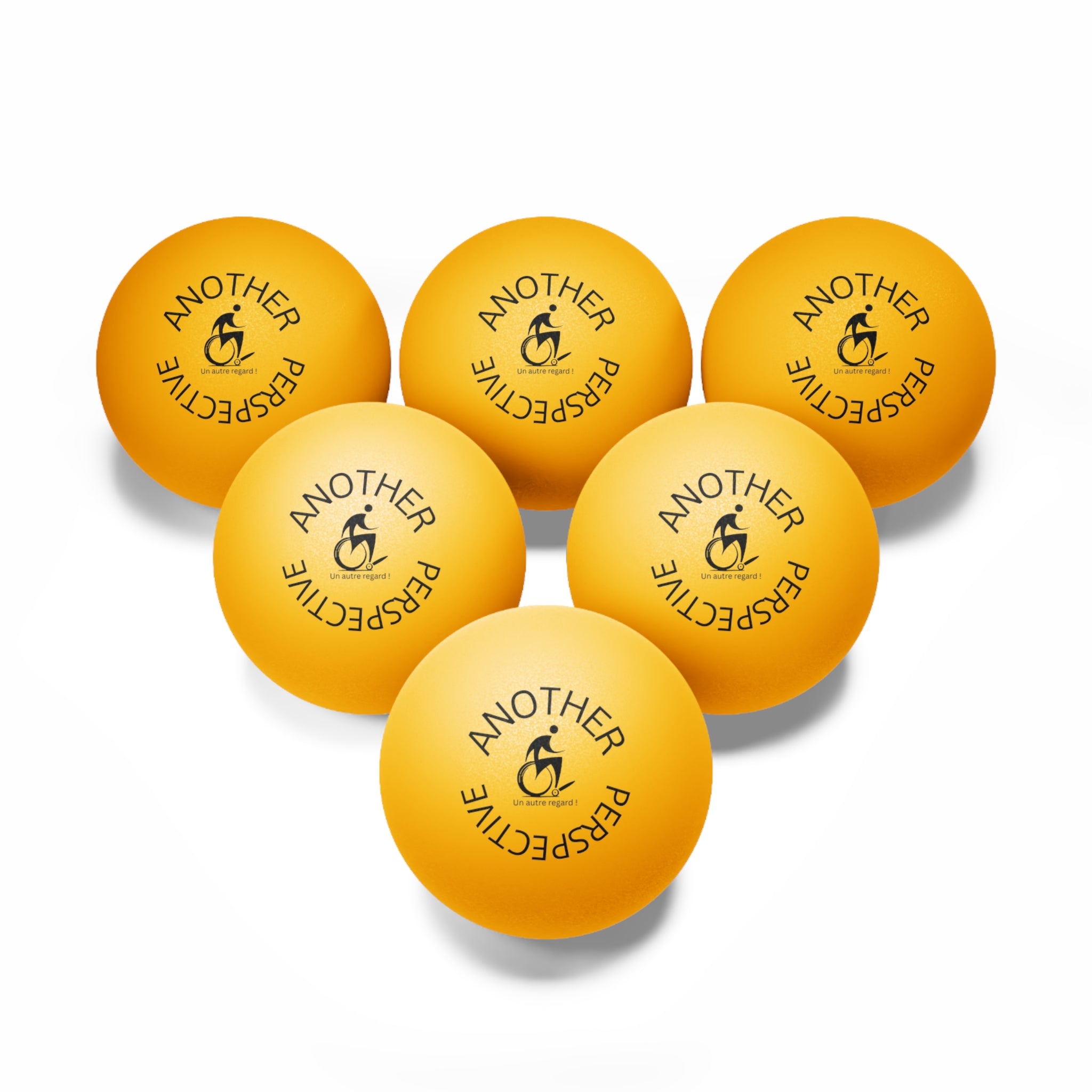 Adaptive Ping Pong Balls, Fun Sports Equipment, Inclusive Sports Gear, Great for Team Events, Gifts for Athletes