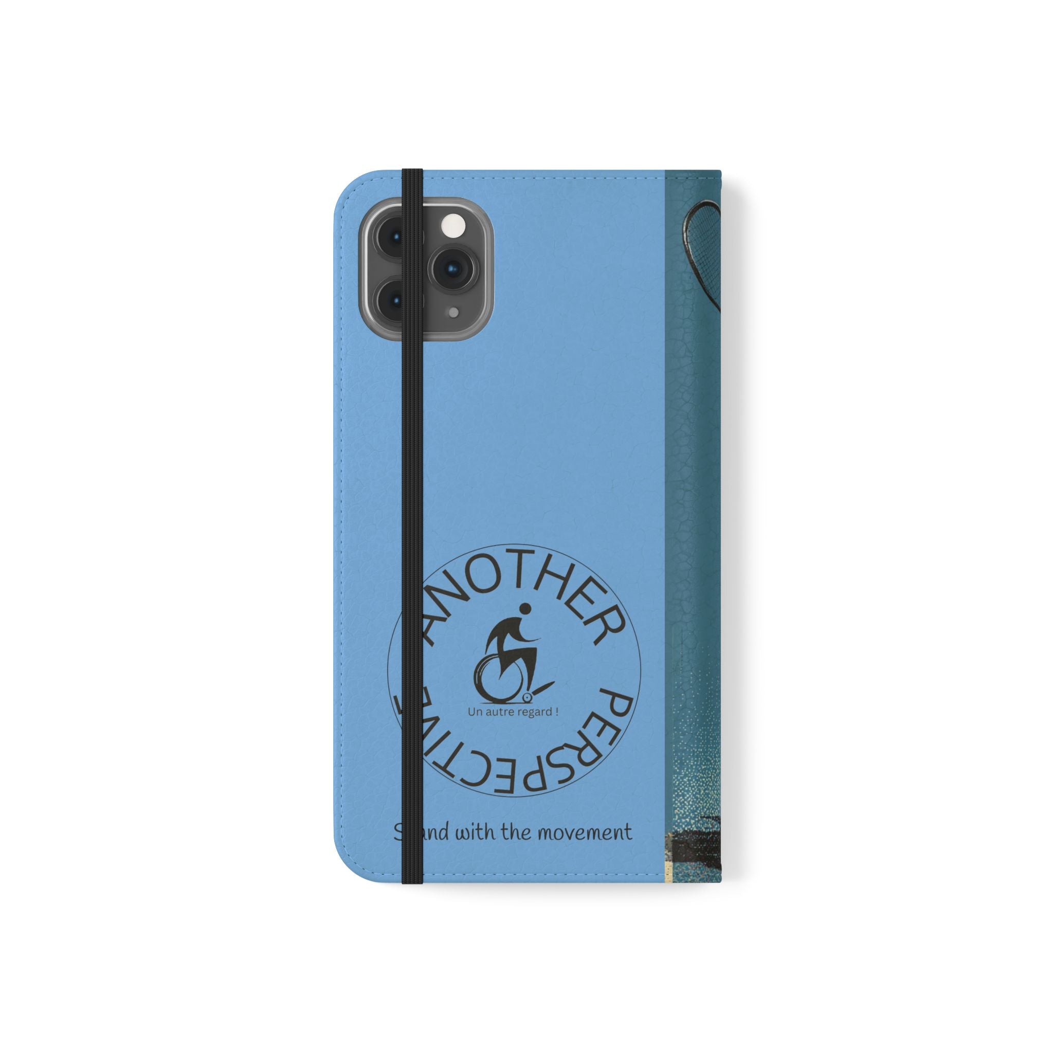 Sporty Flip Case for Athletes Tennis, Phone Wallet Cover, Stylish Mobile Case, Perfect Gift for Sports Fans, Functional Design