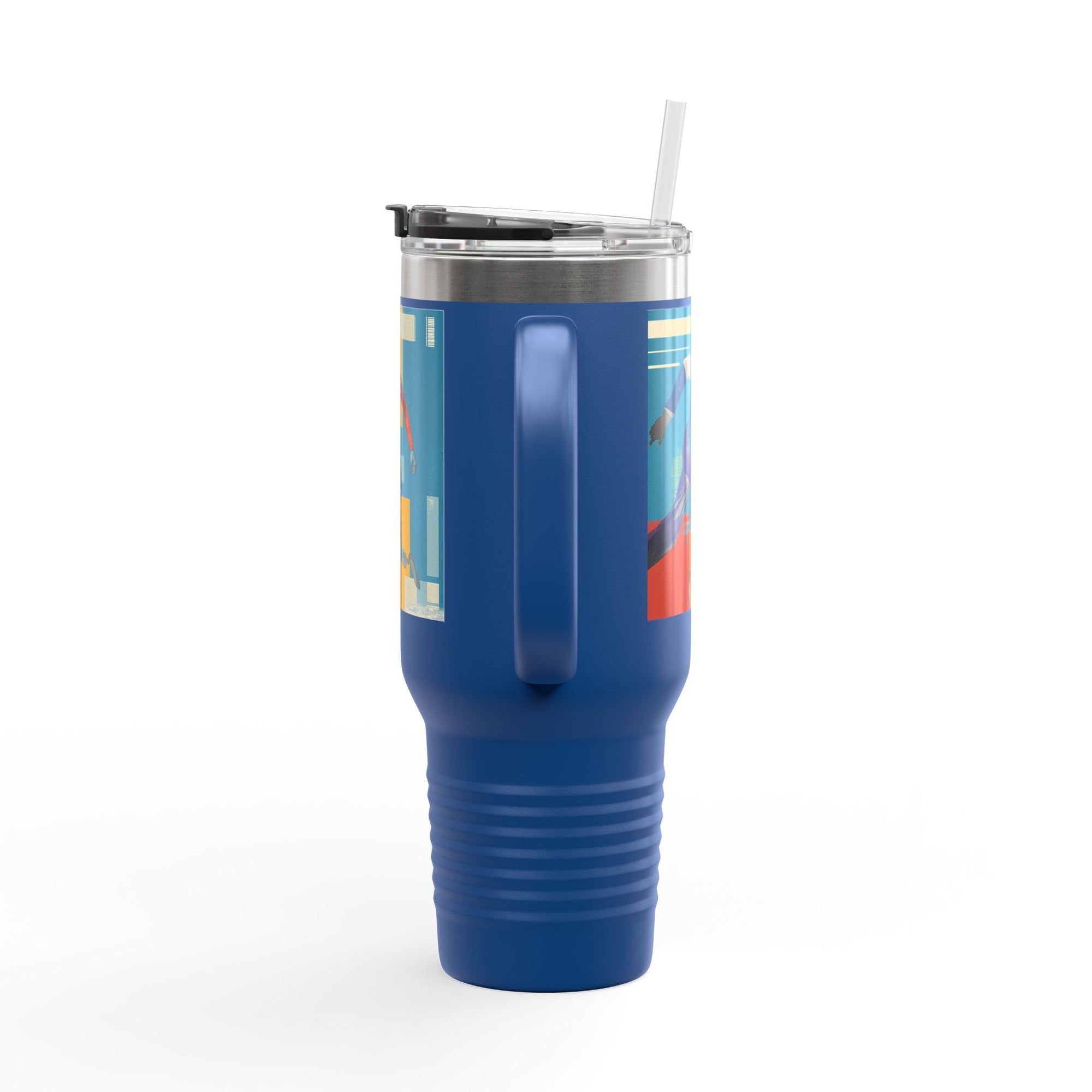 Vibrant Insulated Travel Mug, 40oz | Stylish Drinkware for Outdoor Adventures, Sports, Travel, Gifts