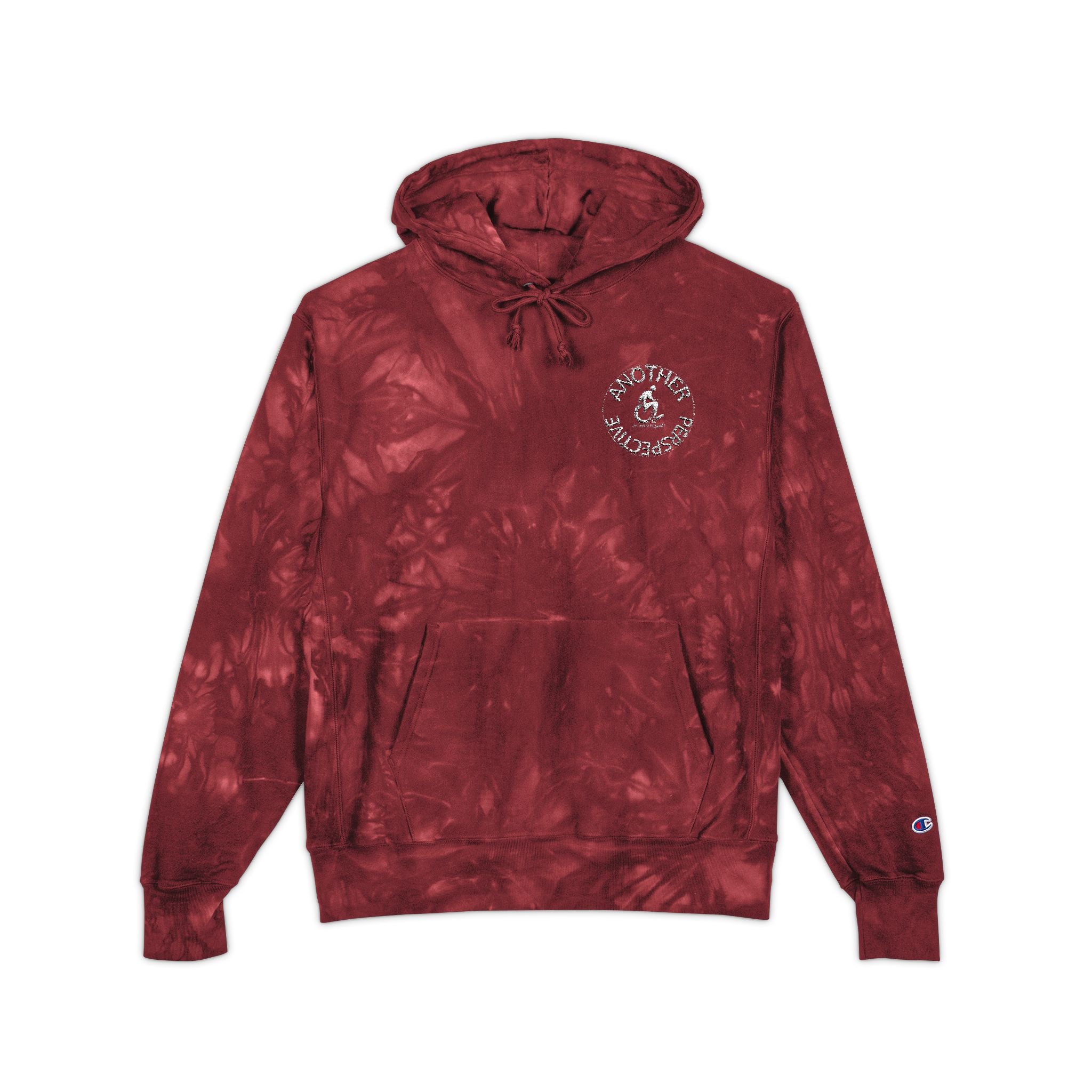 Unisex Tie-Dye Hoodie with Embroidery, Cozy Casual Wear, Perfect for Gifting, Trendy Hoodie, Everyday Style