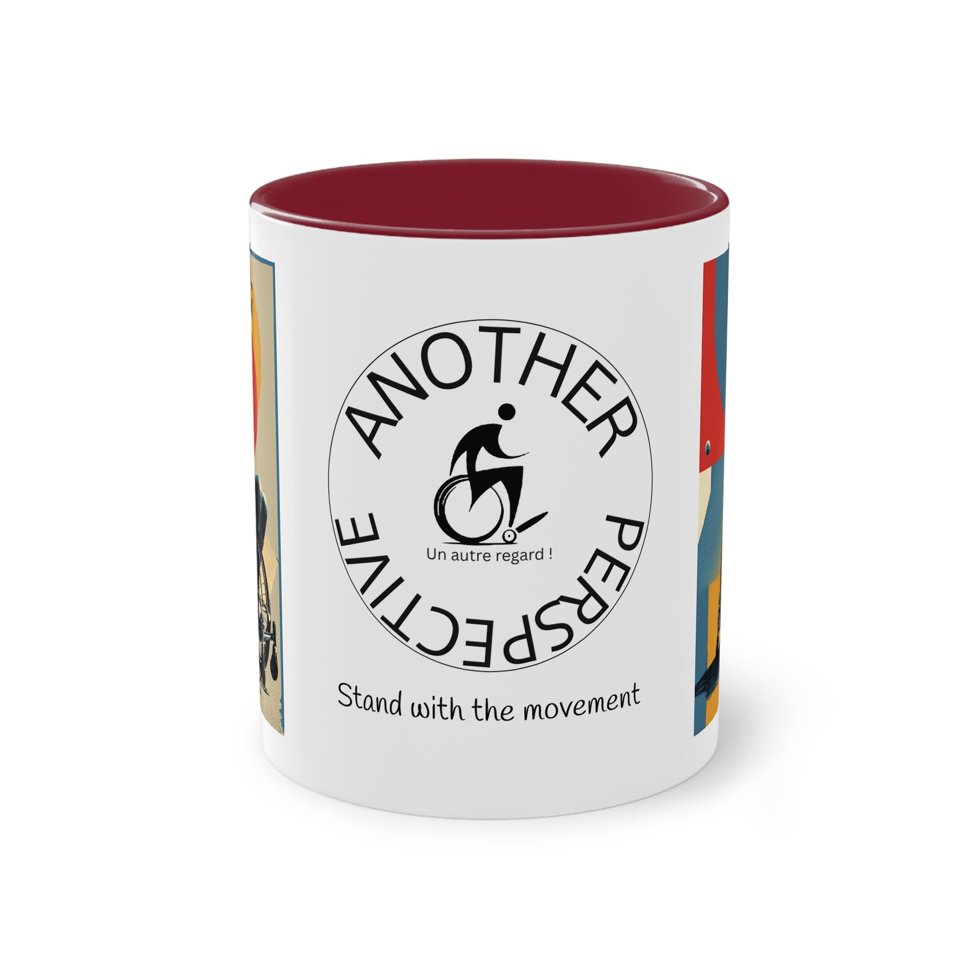 Dynamic Two-Tone Coffee Mug Tennis, Race-inspired Drinkware, Ideal Gift for Athletes, Motivational Morning Caffeine Boost, Sports Lover Cup