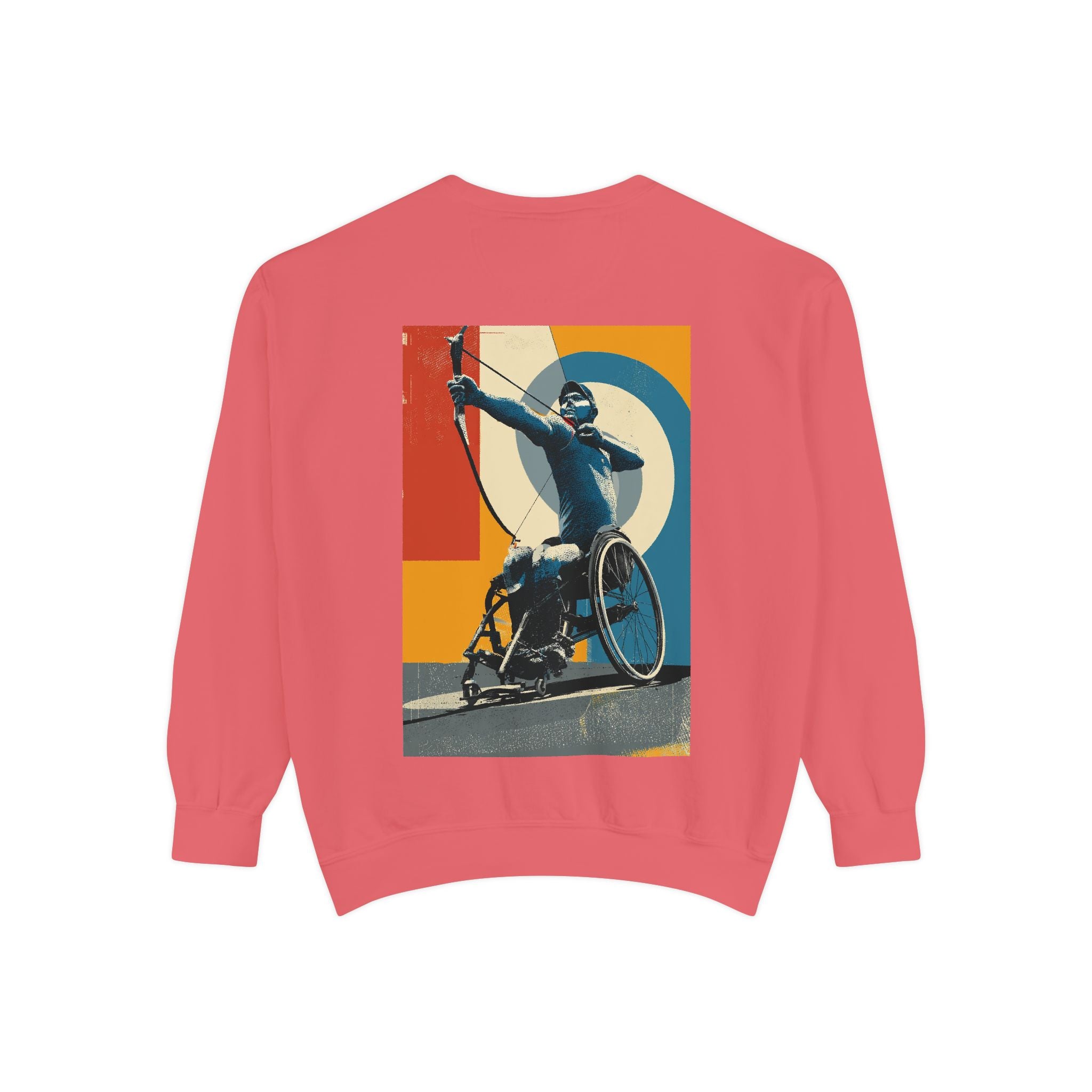 Inspirational Unisex Sweatshirt - Motivational Sports Archery Design | Perfect for Coaches, Athletes, Gifts, Casual Wear, and Events