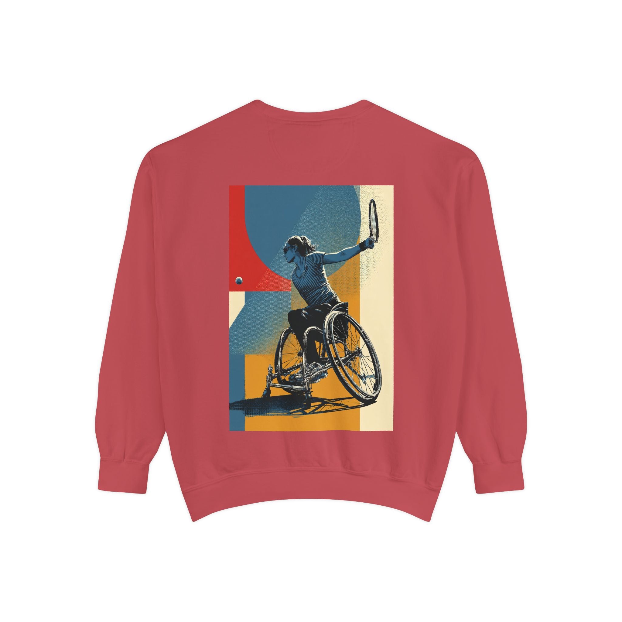 Inspirational Unisex Sweatshirt - Motivational Sports Tennis Design | Perfect for Coaches, Athletes, Gifts, Casual Wear, and Events