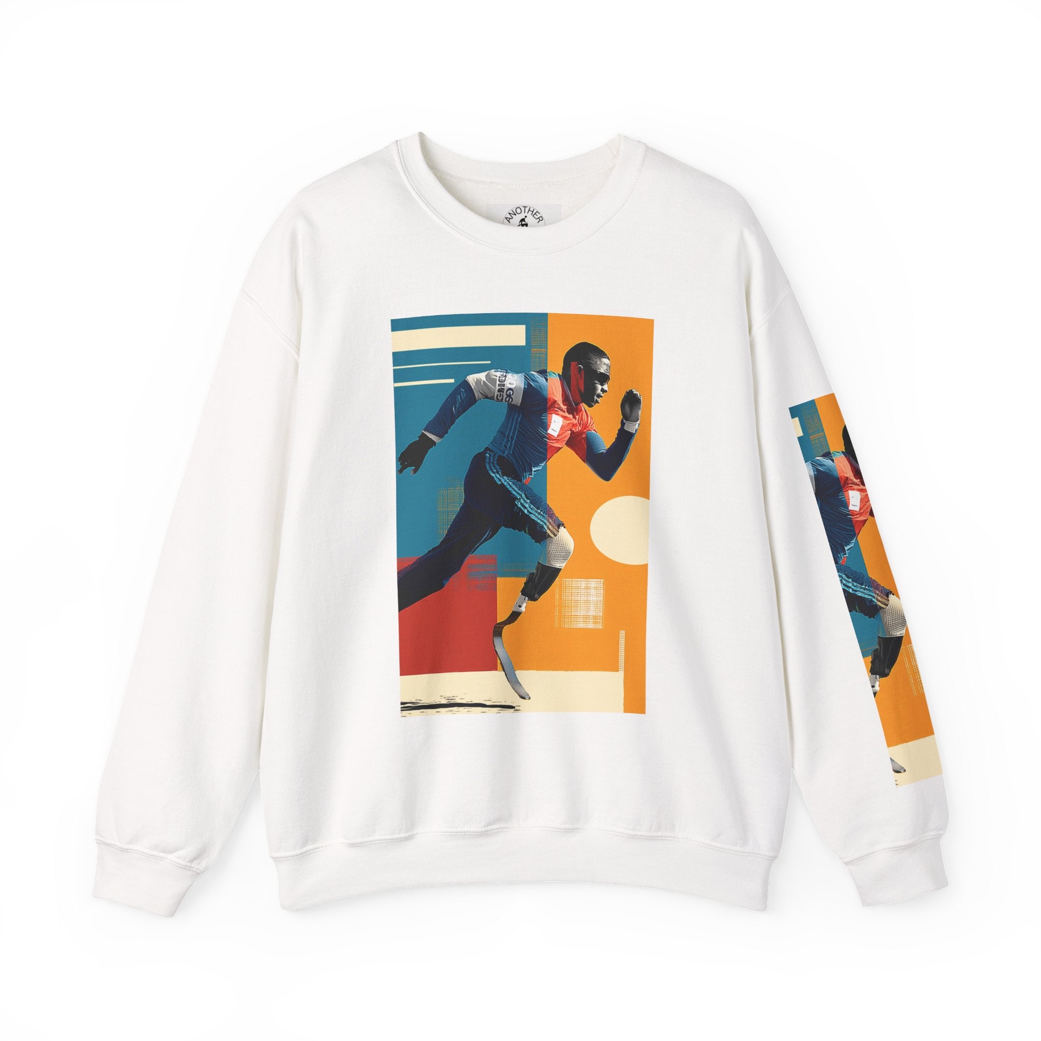 Inclusive Course Sports Themed Sweatshirt for Empowerment, Unisex Heavy Blend Crewneck, Inspirational Gift for Activists