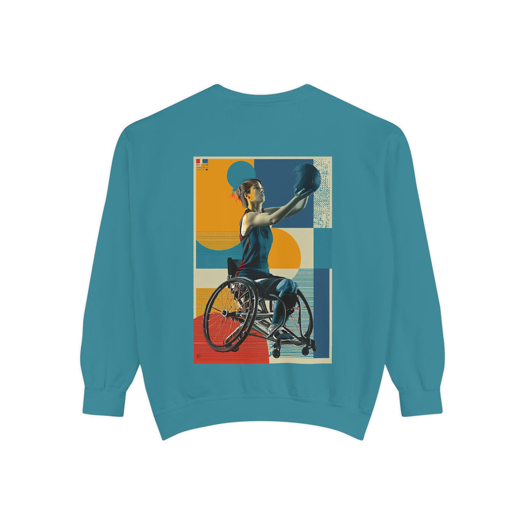 Inspirational Unisex Sweatshirt - Motivational Sports Tennis Design | Perfect for Coaches, Athletes, Gifts, Casual Wear, and Events