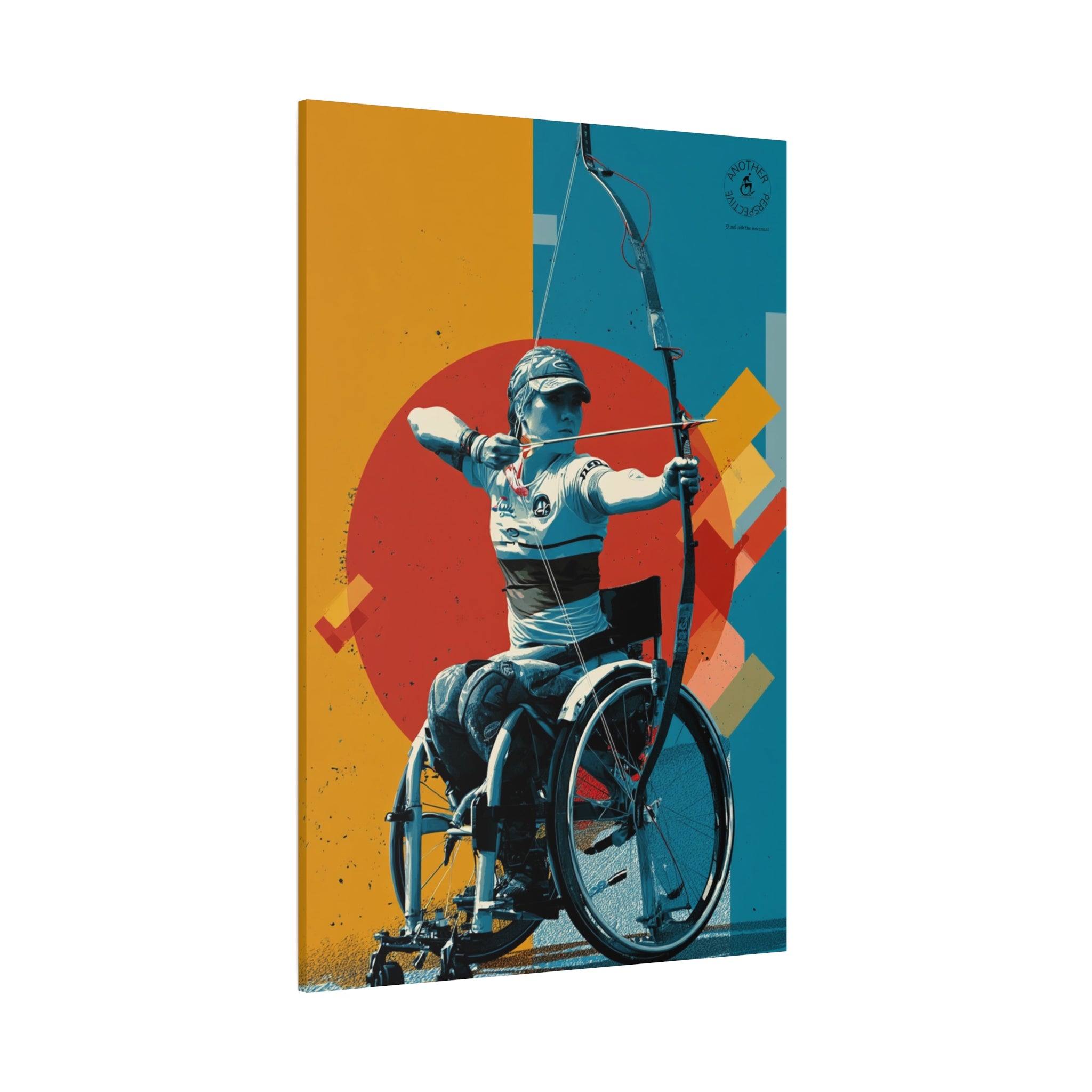 Empowering Wheelchair Archery Canvas Art, Inspirational Wall Decor, Motivational Home Decor, Unique Gift for Sports Enthusiasts, [...]