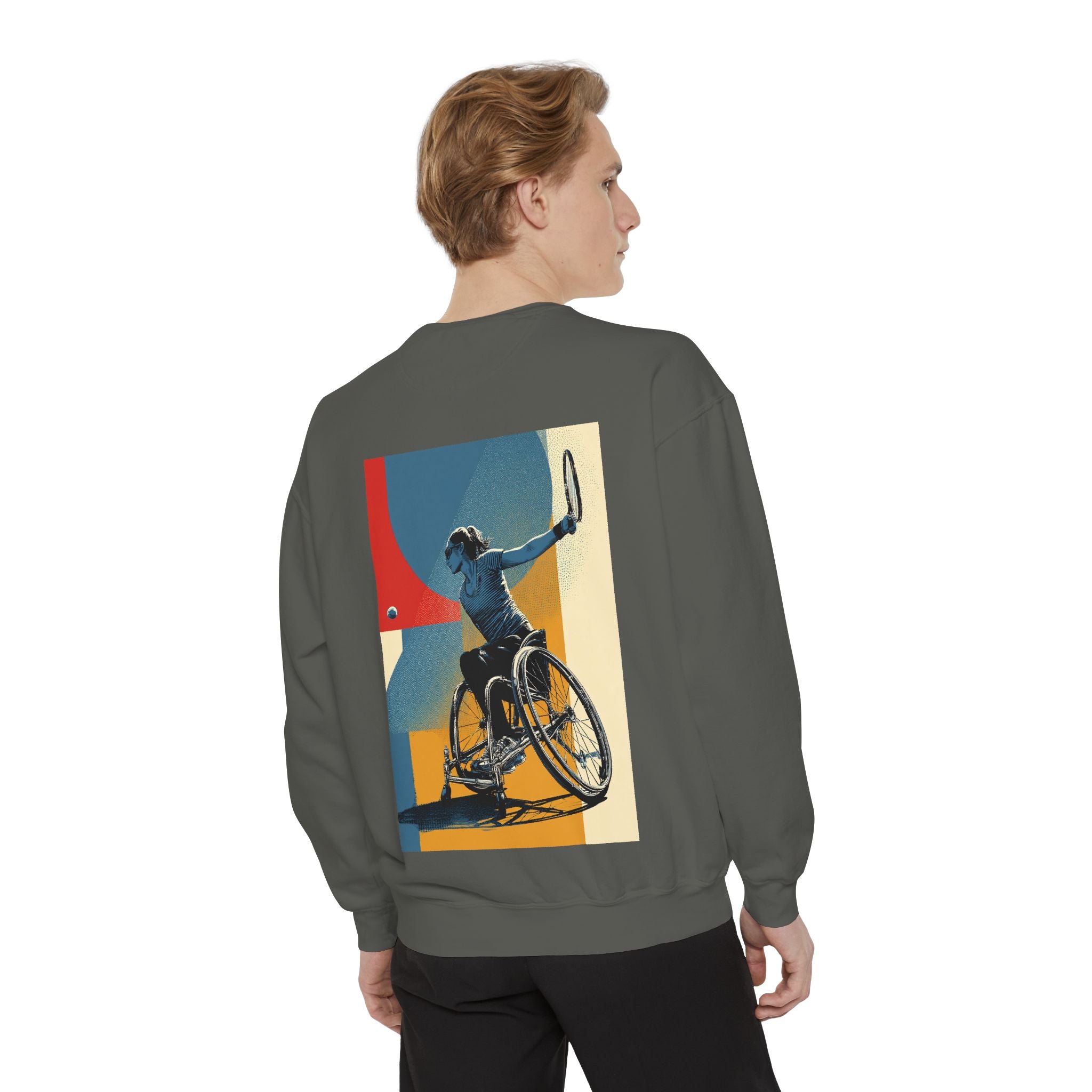 Inspirational Unisex Sweatshirt - Motivational Sports Tennis Design | Perfect for Coaches, Athletes, Gifts, Casual Wear, and Events