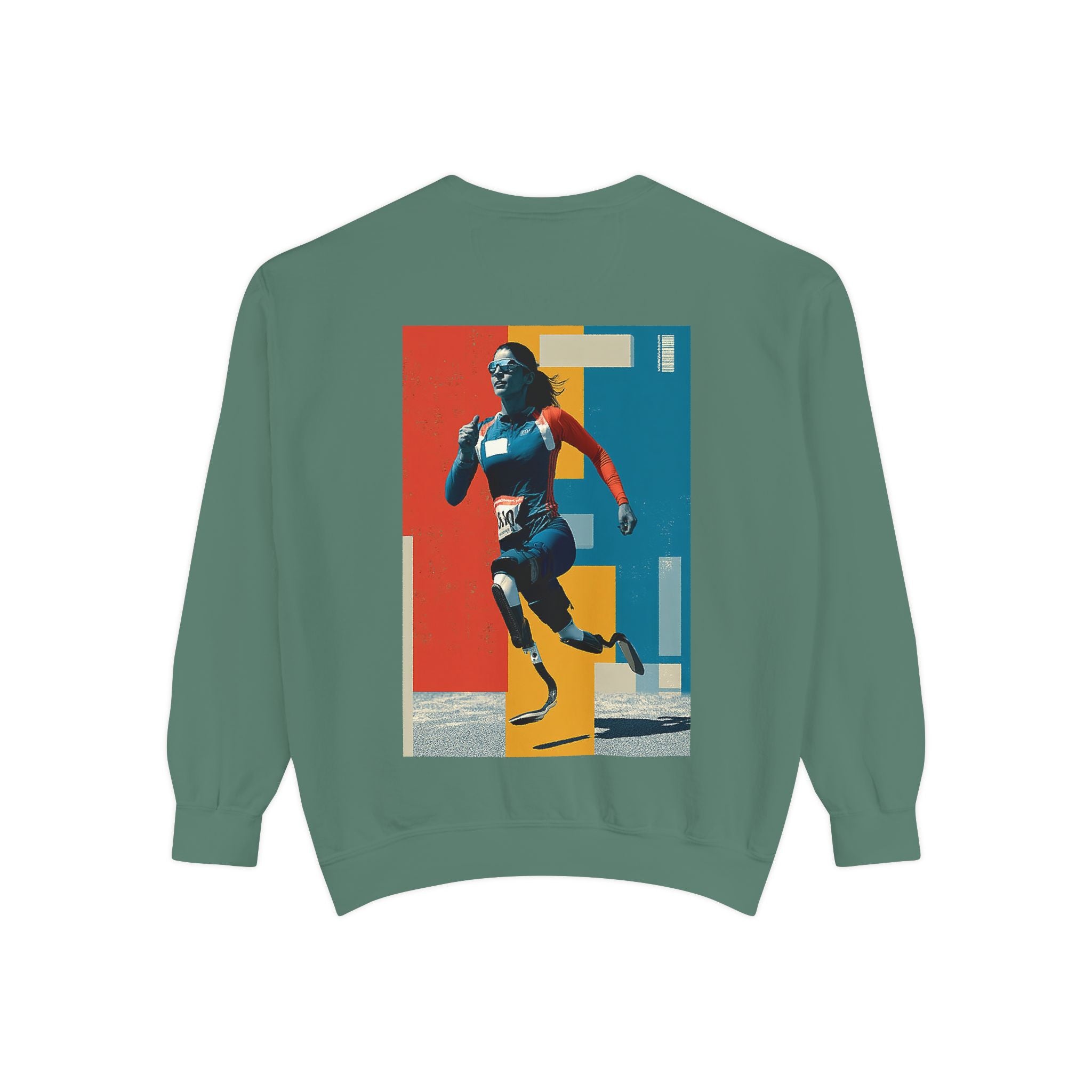 Inspirational Unisex Sweatshirt - Motivational Sports Course Design | Perfect for Coaches, Athletes, Gifts, Casual Wear, and Events