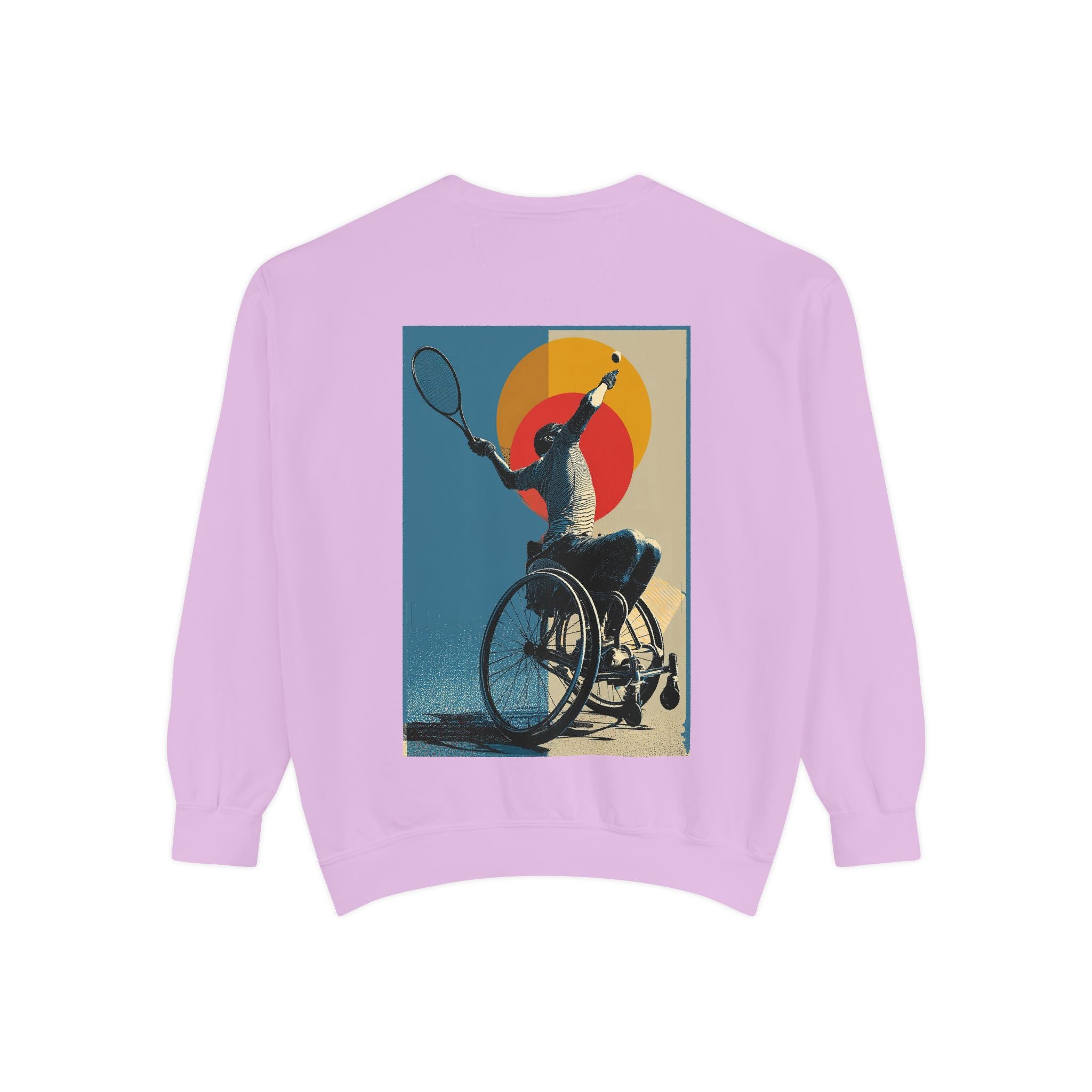 Inspirational Unisex Sweatshirt - Motivational Sports Tennis Design | Perfect for Coaches, Athletes, Gifts, Casual Wear, and Events