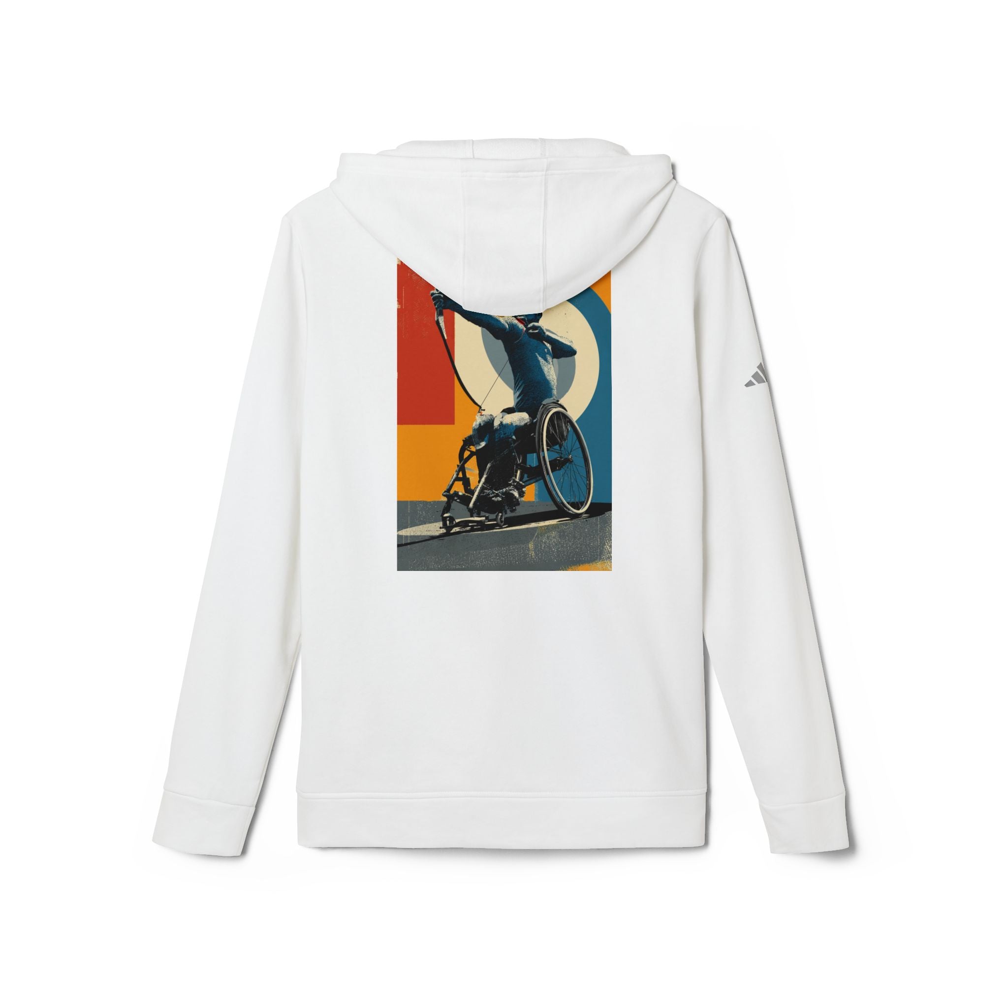 Adaptive Archery Sports Hoodie - Unisex Fleece with Vibrant Design, Ideal for Athletes, Casual Wear, Gifts, Active Lifestyle
