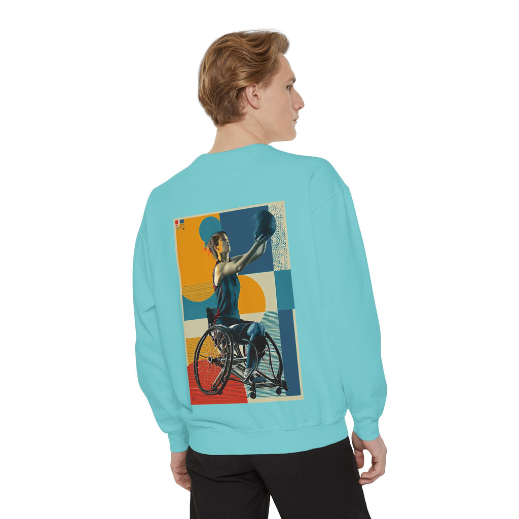Inspirational Unisex Sweatshirt - Motivational Sports Tennis Design | Perfect for Coaches, Athletes, Gifts, Casual Wear, and Events