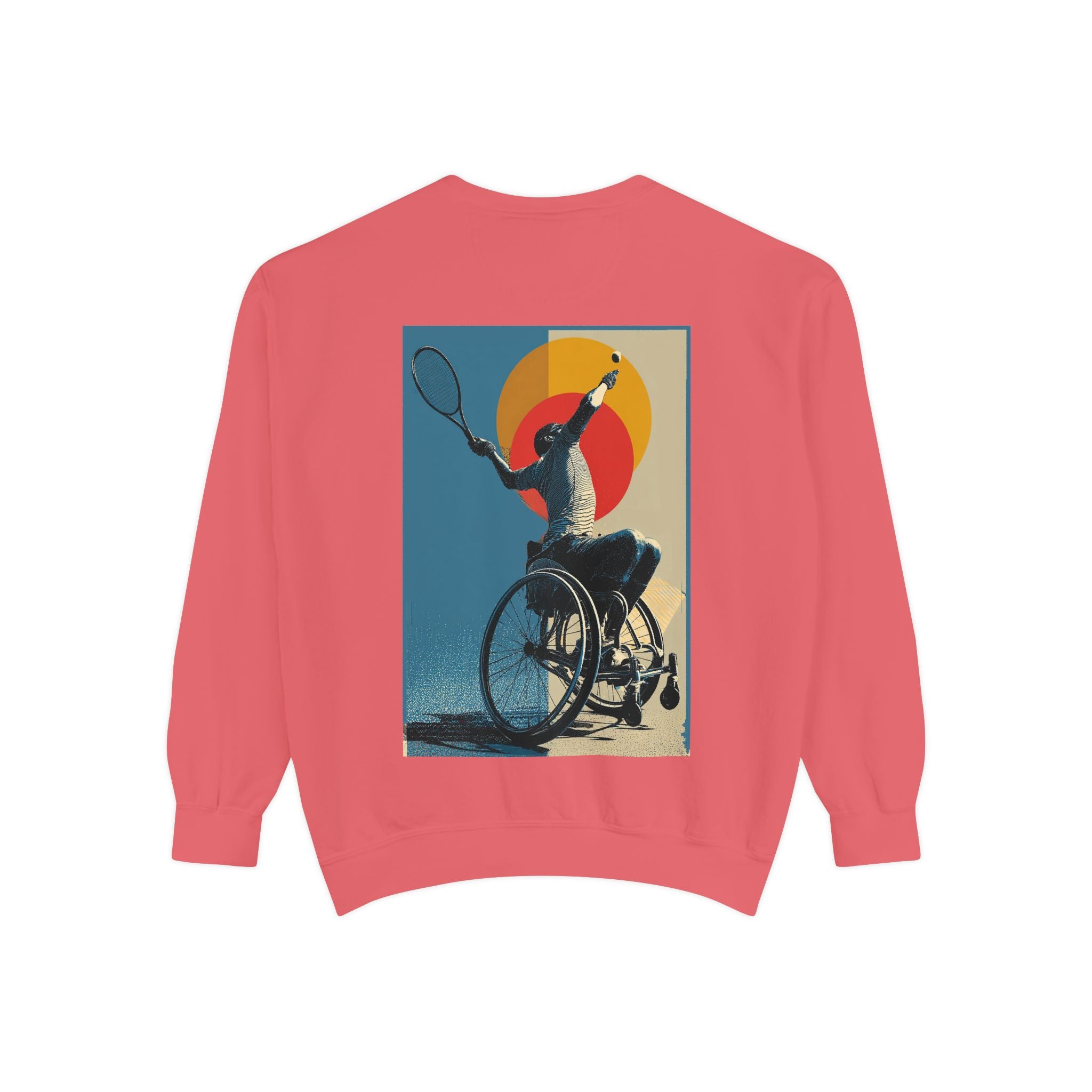 Inspirational Unisex Sweatshirt - Motivational Sports Tennis Design | Perfect for Coaches, Athletes, Gifts, Casual Wear, and Events
