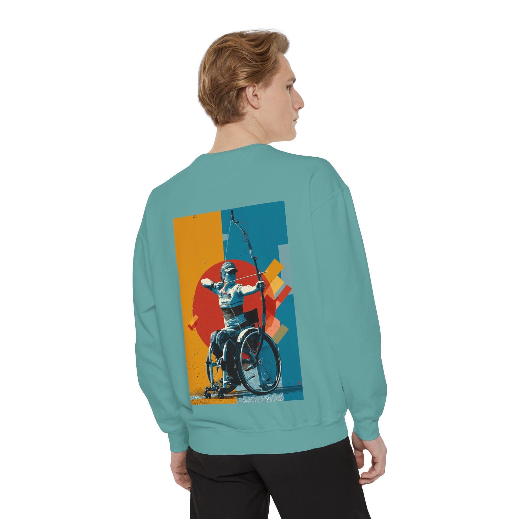 Inspirational Unisex Sweatshirt - Motivational Sports Tennis Design | Perfect for Coaches, Athletes, Gifts, Casual Wear, and Events