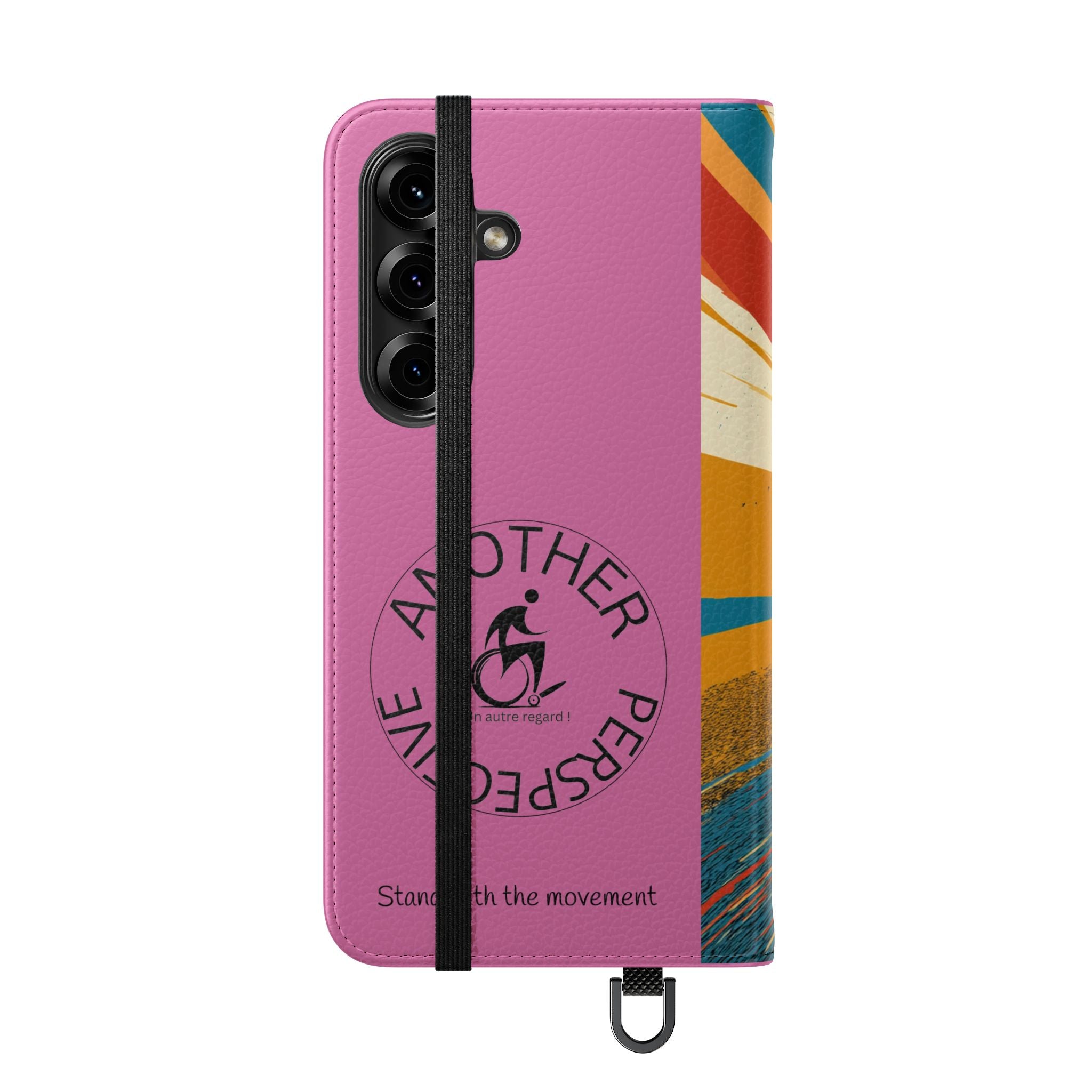 Inclusive Flip Cases for All Wheelchair, Phone Wallet, Strong & Stylish, Stand with the Movement, Perfect Gift, Everyday Use
