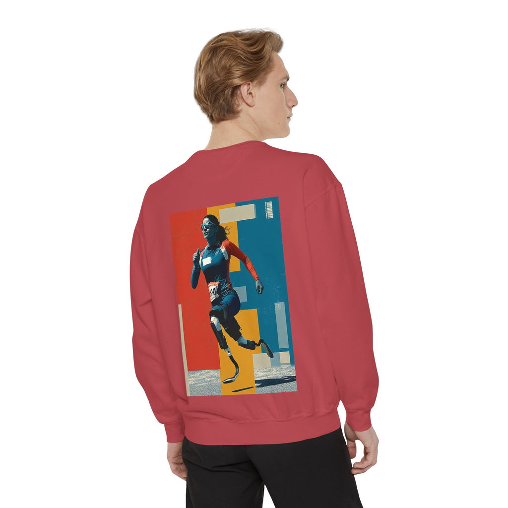 Inspirational Unisex Sweatshirt - Motivational Sports Course Design | Perfect for Coaches, Athletes, Gifts, Casual Wear, and Events