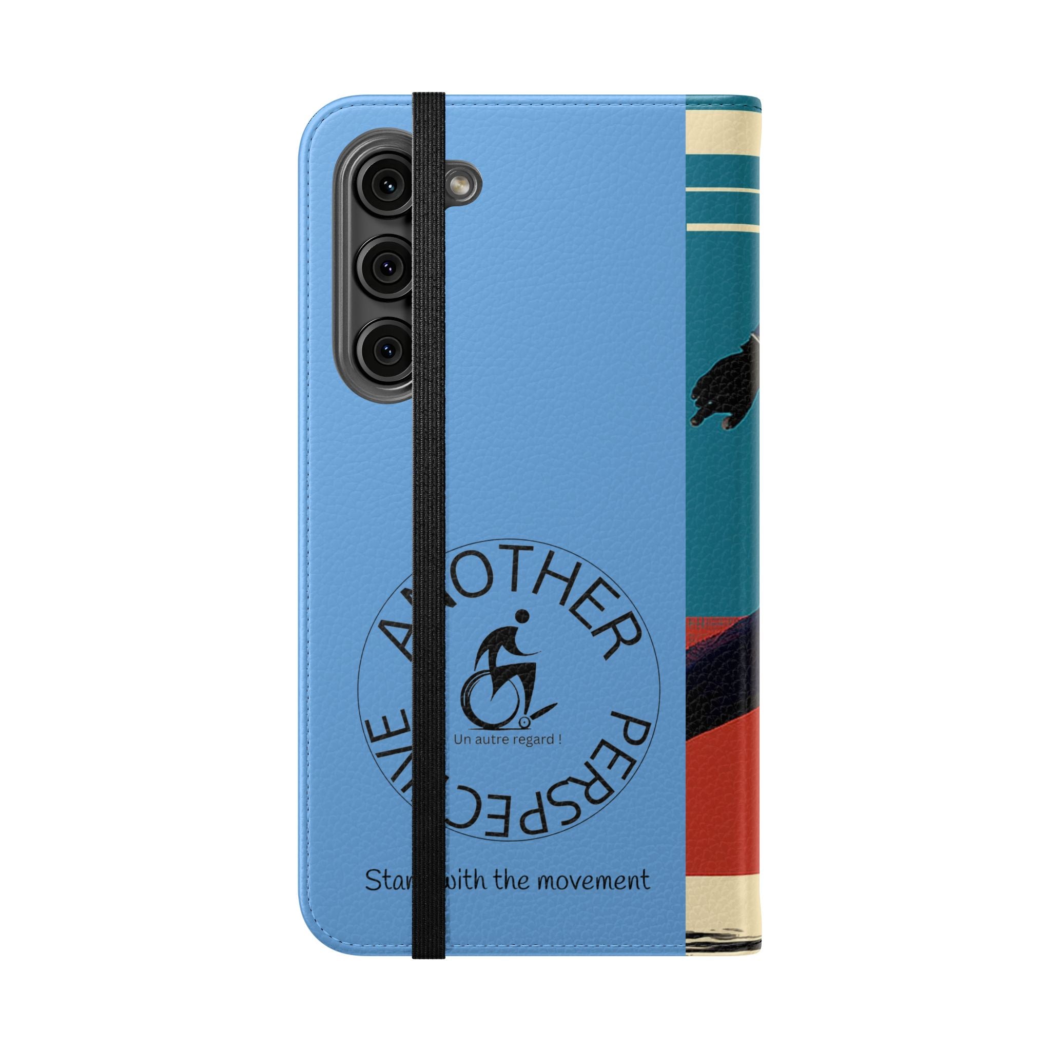 Sporty Flip Case for Athletes Course , Phone Wallet Cover, Stylish Mobile Case, Perfect Gift for Sports Fans, Functional Design