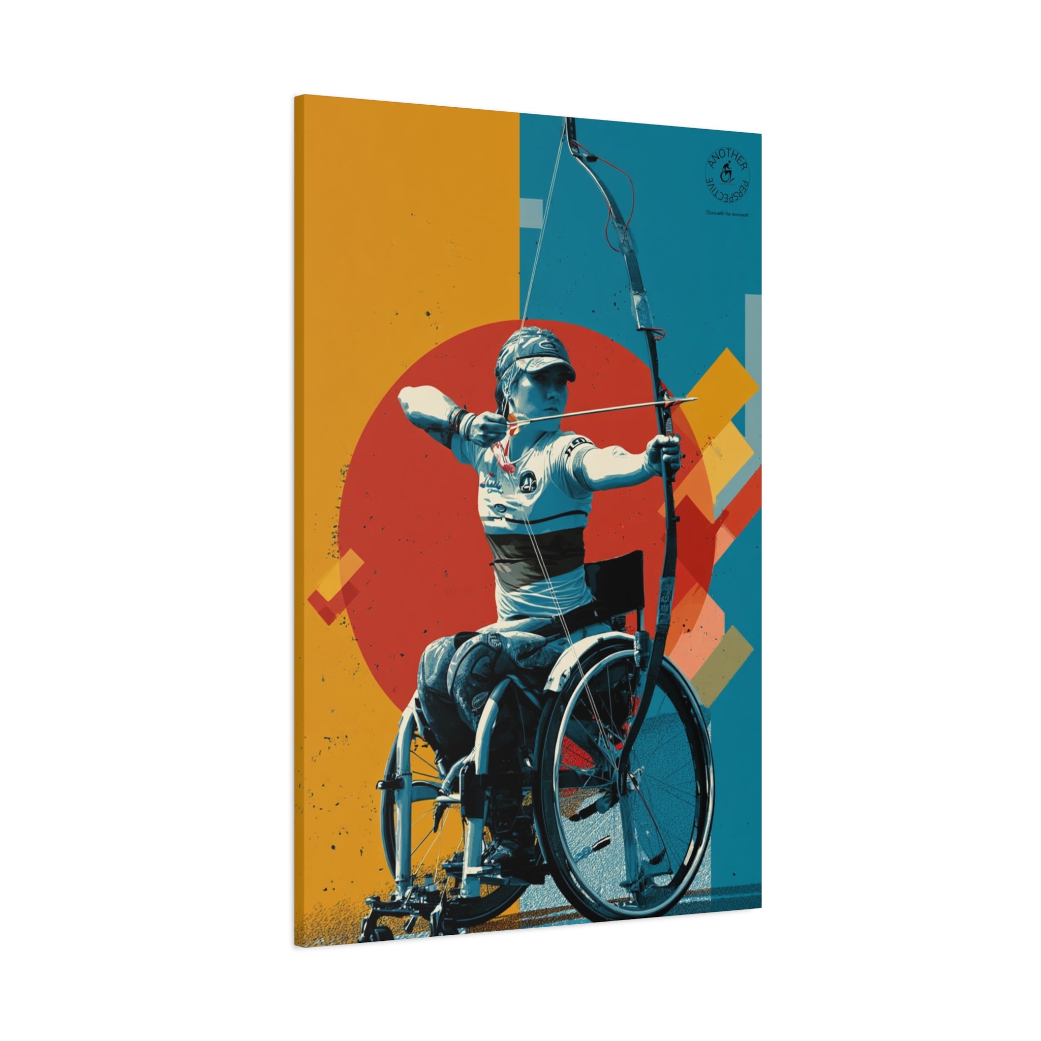 Empowering Wheelchair Archery Canvas Art, Inspirational Wall Decor, Motivational Home Decor, Unique Gift for Sports Enthusiasts, [...]