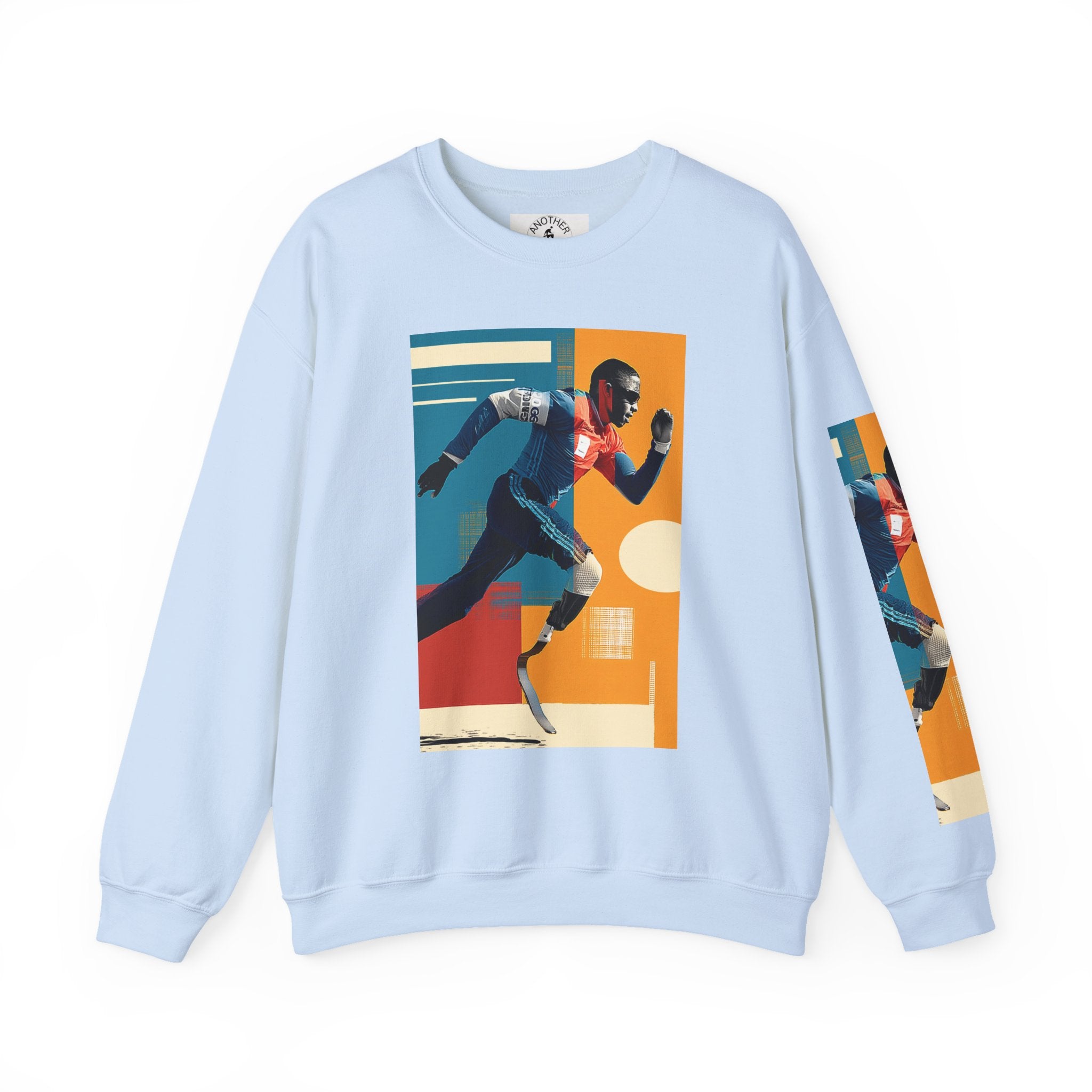 Inclusive Course Sports Themed Sweatshirt for Empowerment, Unisex Heavy Blend Crewneck, Inspirational Gift for Activists