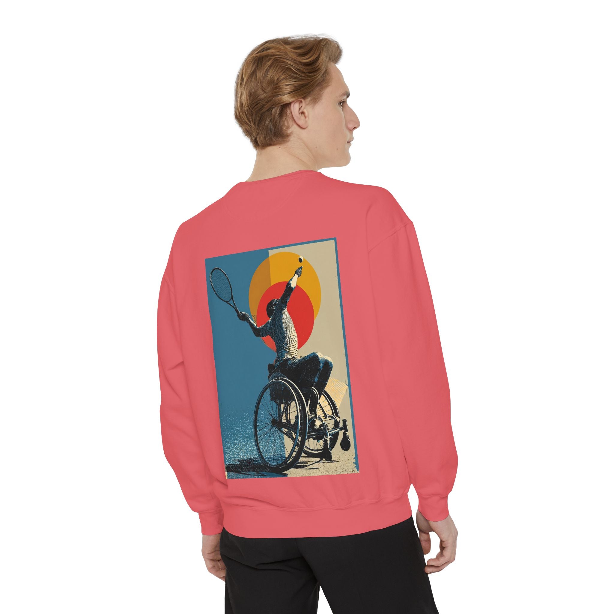 Inspirational Unisex Sweatshirt - Motivational Sports Tennis Design | Perfect for Coaches, Athletes, Gifts, Casual Wear, and Events