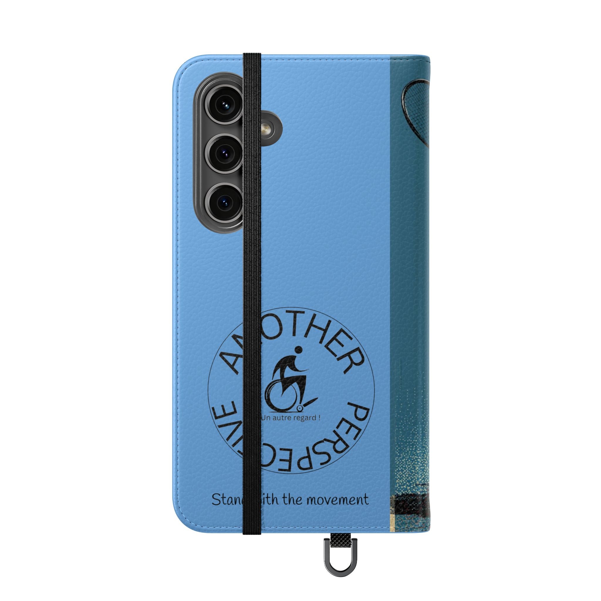 Sporty Flip Case for Athletes Tennis, Phone Wallet Cover, Stylish Mobile Case, Perfect Gift for Sports Fans, Functional Design
