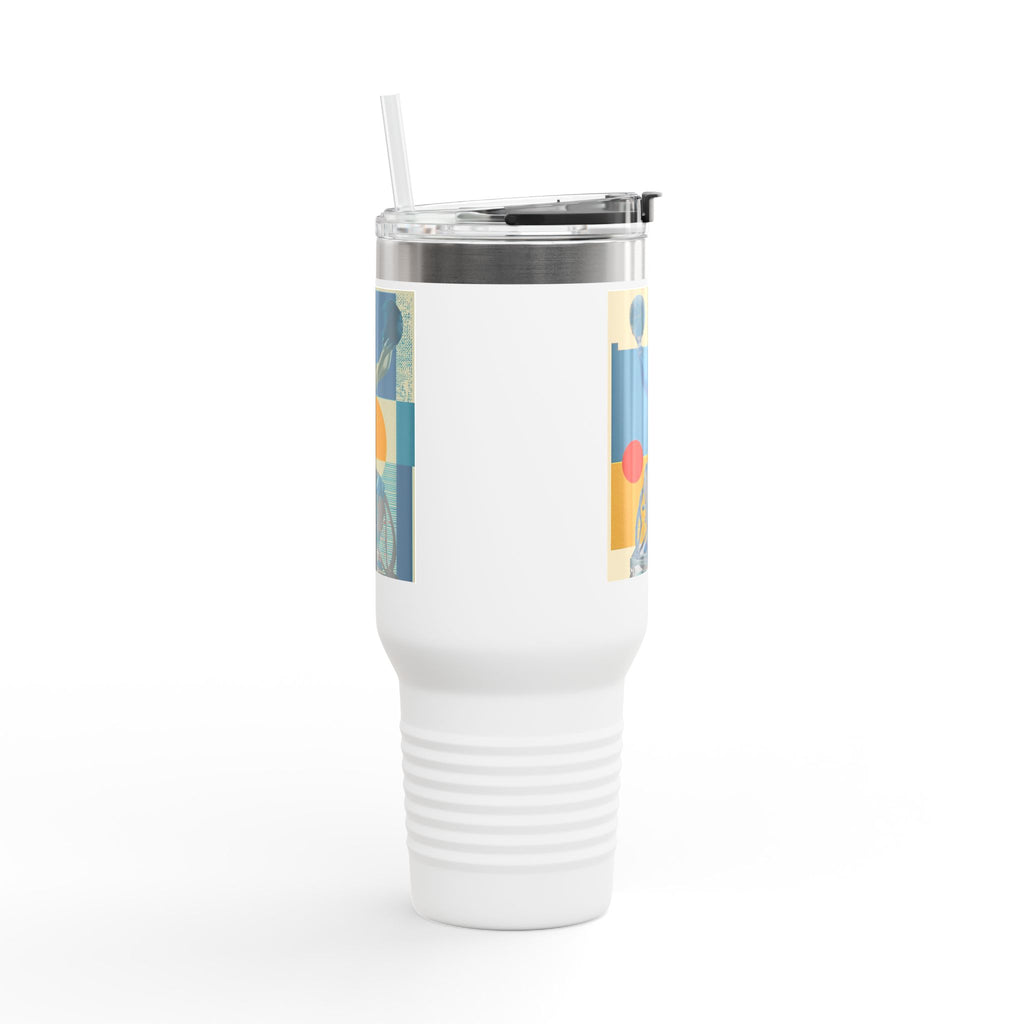 Vibrant Insulated Travel Mug, 40oz | Stylish Drinkware for Outdoor Adventures, Sports, Travel, Gifts