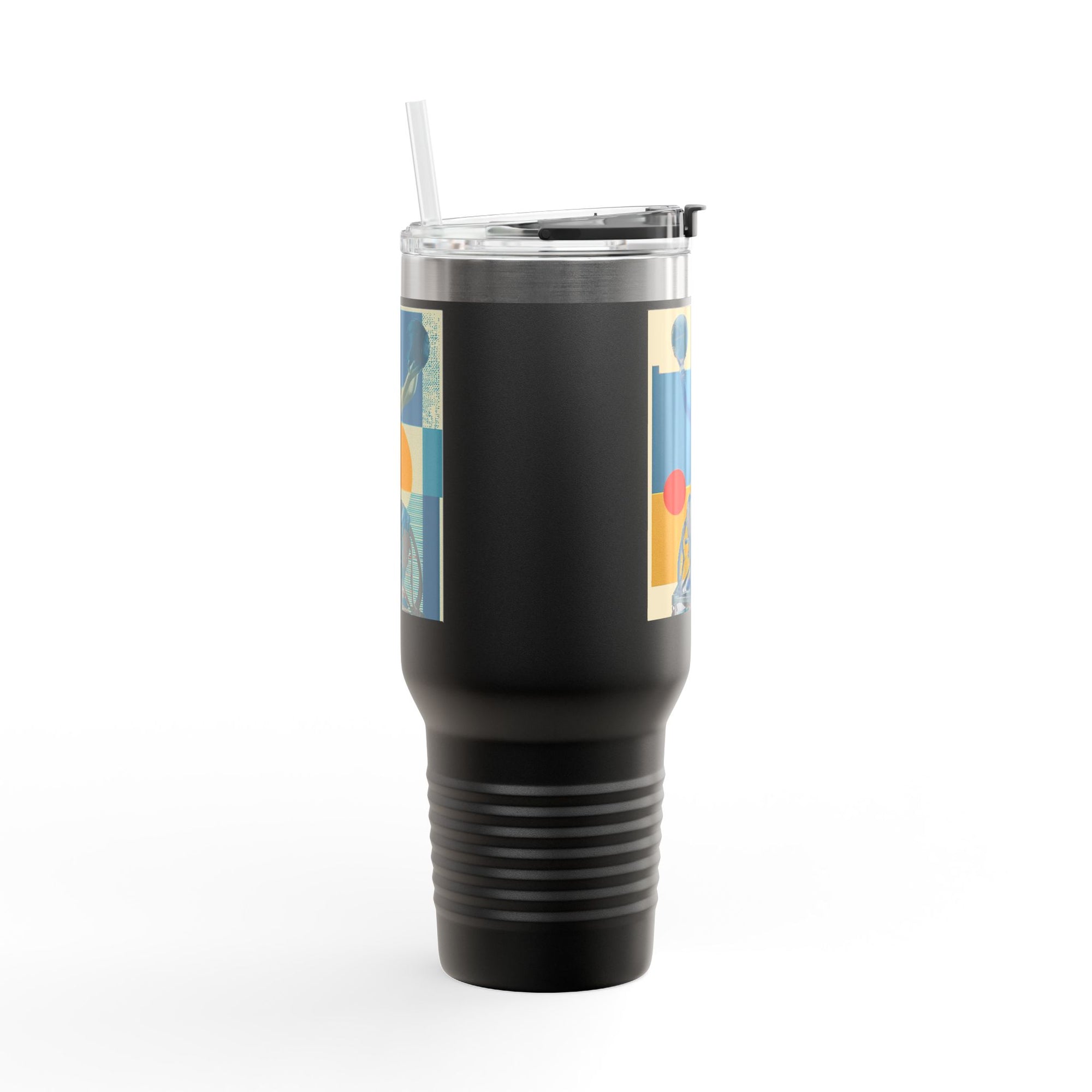 Vibrant Insulated Travel Mug, 40oz | Stylish Drinkware for Outdoor Adventures, Sports, Travel, Gifts