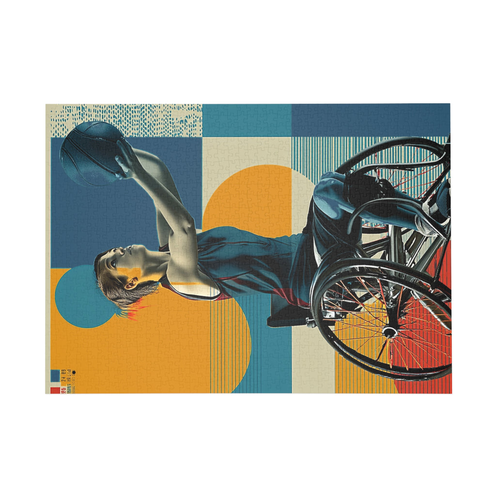 Interactive Basket Enthusiast Puzzle,  500-1000-Piece Jigsaw, Perfect for Gifts, Family Time, Home Decor, Cycling Theme